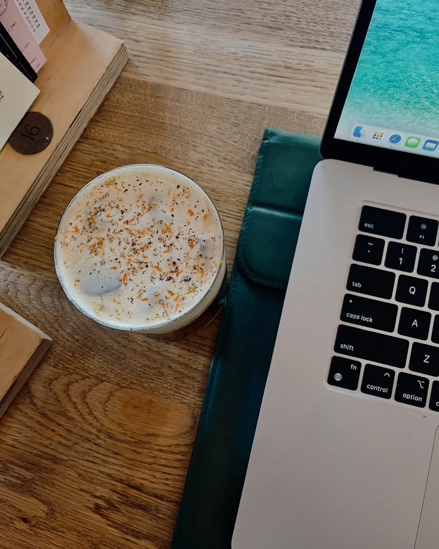 📍One laptop, one fancy coffee ☕️💻

Haven&rsquo;t left the house much lately thanks to the new puppy chaos &mdash; but came across this picture and it still felt like a reminder.

A while ago now, I came across something via my fav @themanifestation