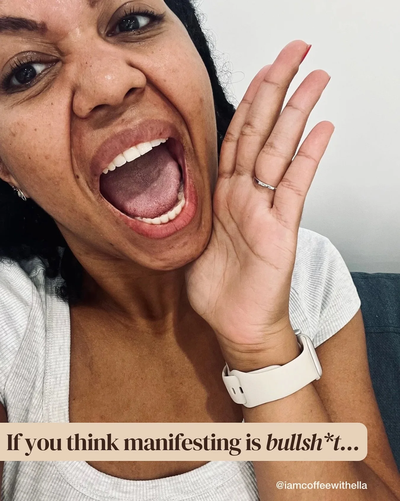If you think manifesting is bullsh*t&hellip; you&rsquo;re probably doing it wrong. Yeah, I said it 👀

Because within the space of less than a year, I&rsquo;ve manifested many things, including the most incredible friendships &mdash; right here on my