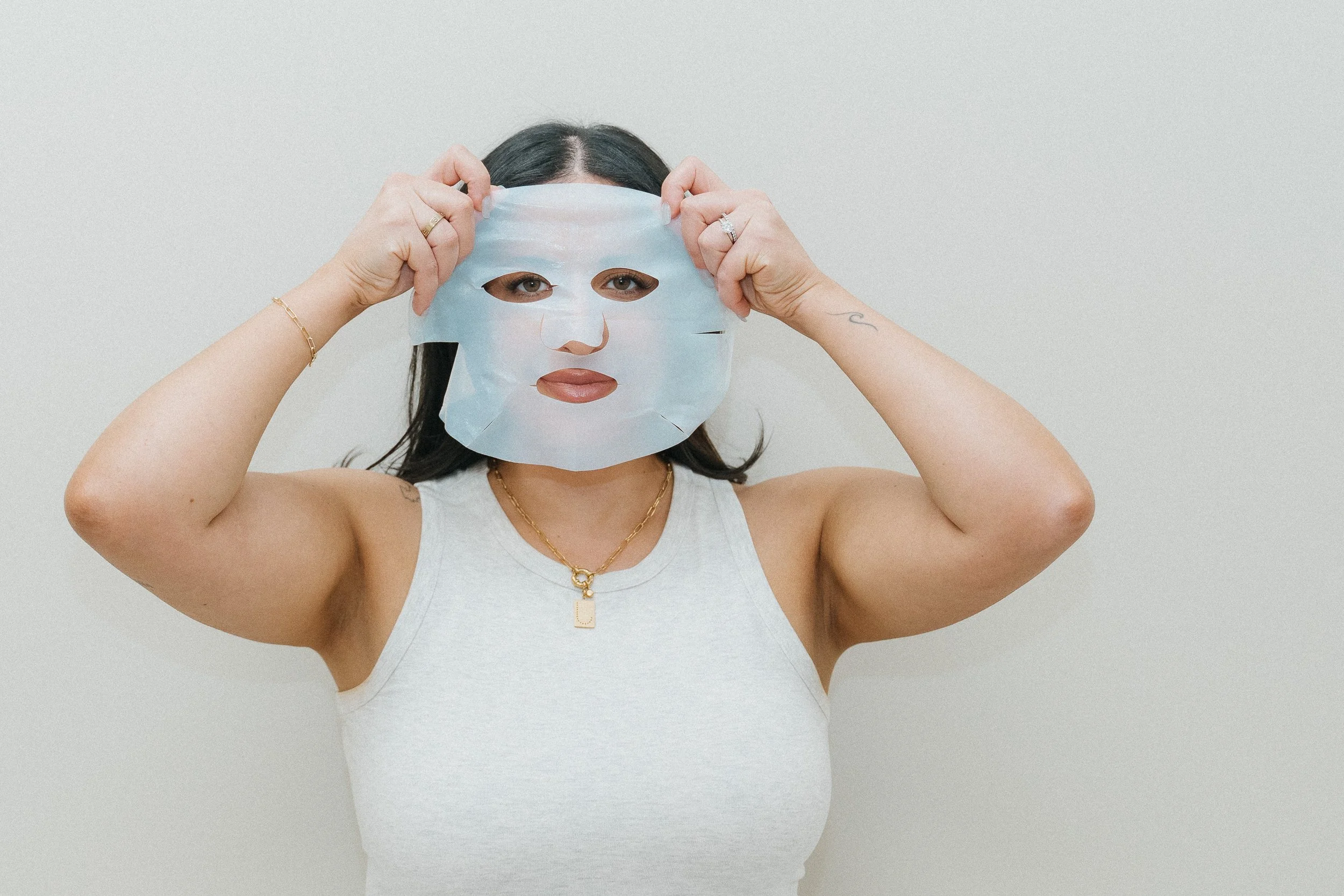Custom hydrating face mask treatment at Skin by Jo in Crown Point Indiana