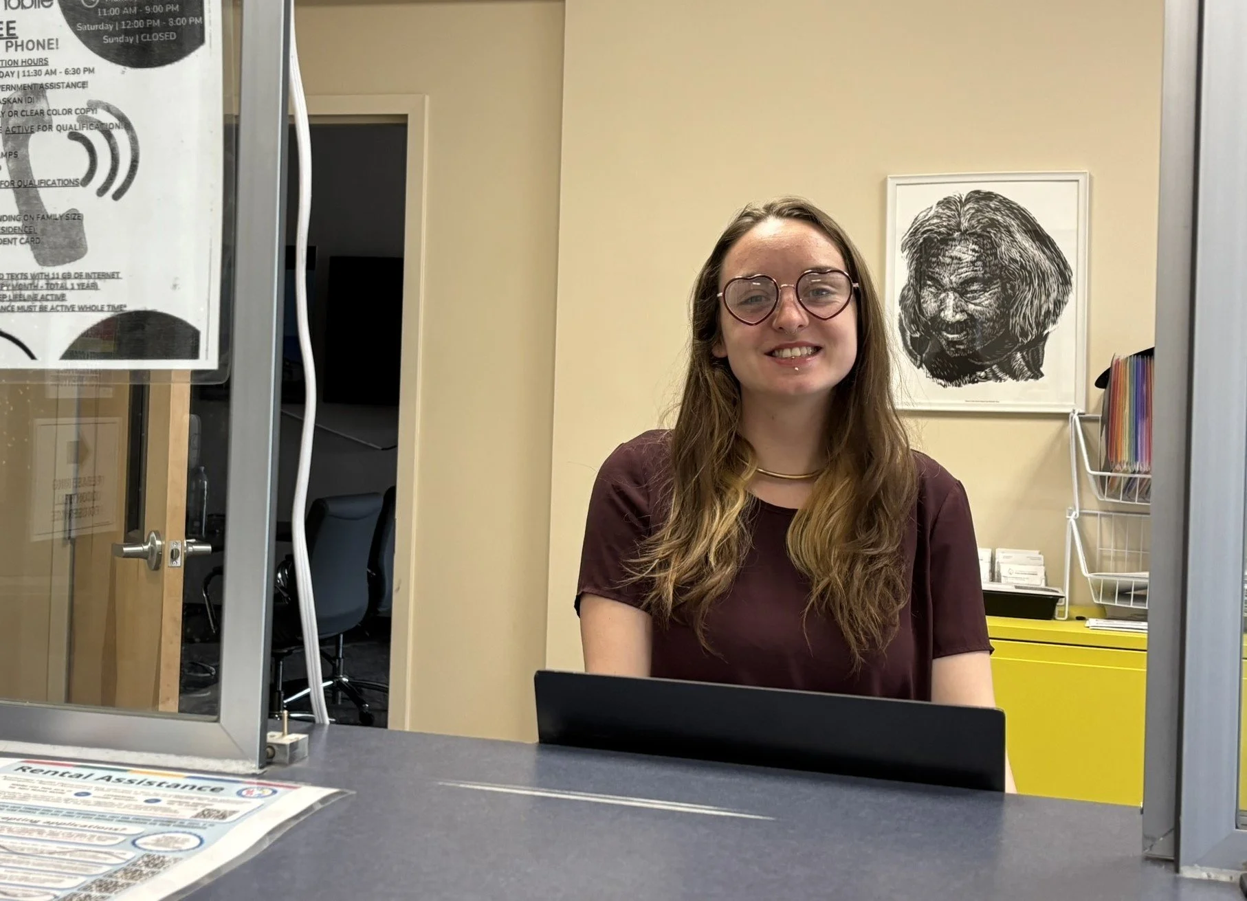 It’s happening at the front door