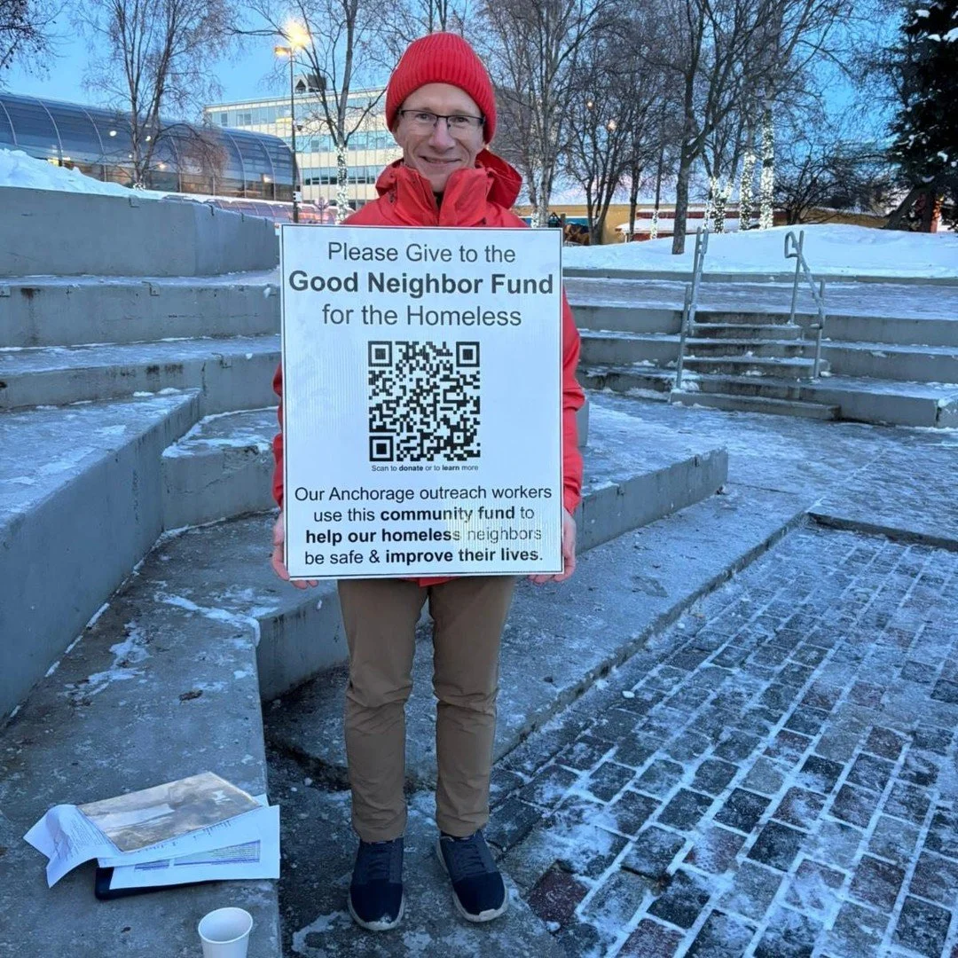 A project that started during the pandemic to help people leaving the Sullivan Arena mass shelter has grown into a community-wide fund to help our unsheltered neighbors in a variety of ways. The Good Neighbor Fund, officially launched in November wit