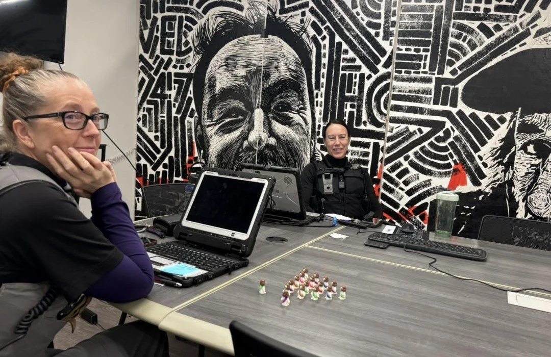 An Anchorage group is problem-solving in real time to help our unsheltered neighbors. Tanya Vandenbos, social work navigator and behavioral health and chemical dependency counselor, and Officer Ruth Adolf are the Anchorage Police Department&rsquo;s H