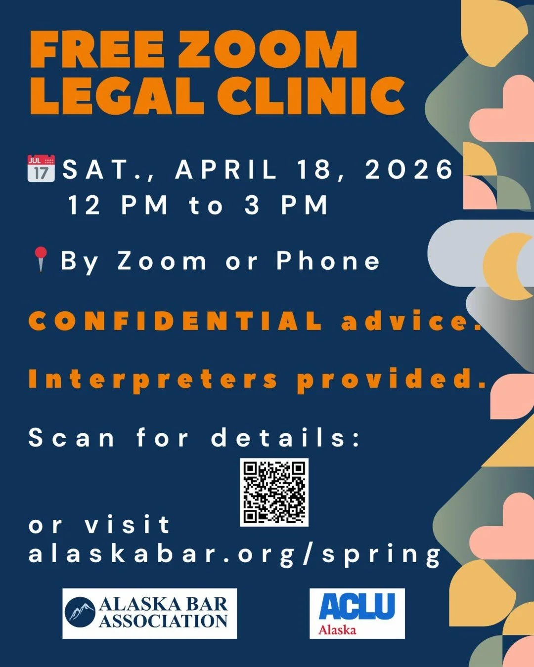 🌷 FREE Springtime Legal Clinic &ndash; THIS SATURDAY, April 18 ⚖️

No internet? Your library can provide that access! In addition, most branches have laptops that you can borrow while in the library for a private conversation. Loussac Library has de