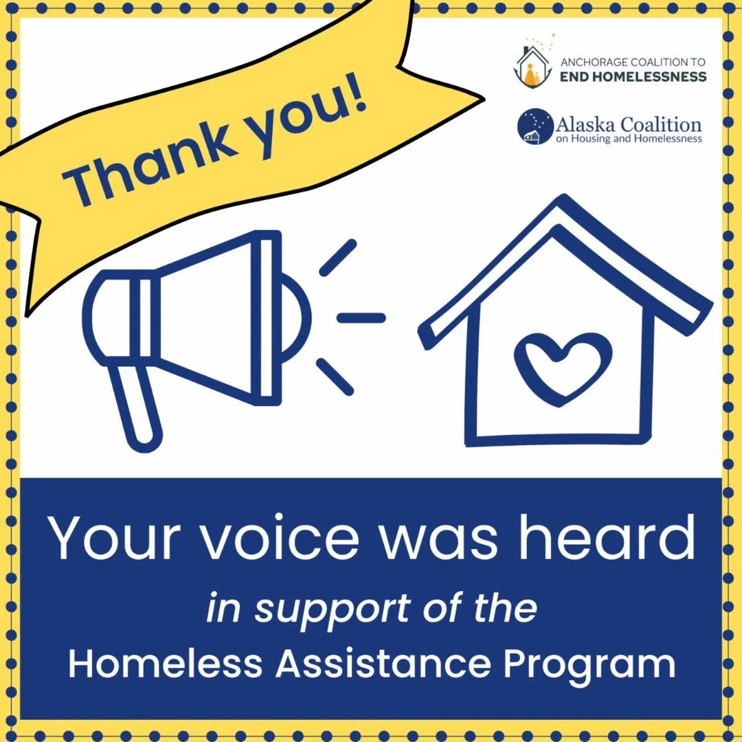 Thank you to the Senate Finance Committee for supporting restoration of the funds for the Homeless Assistance Program, a vital lifeline that pays for shelter, supports, housing and other essentials for people experiencing homelessness or at risk of l