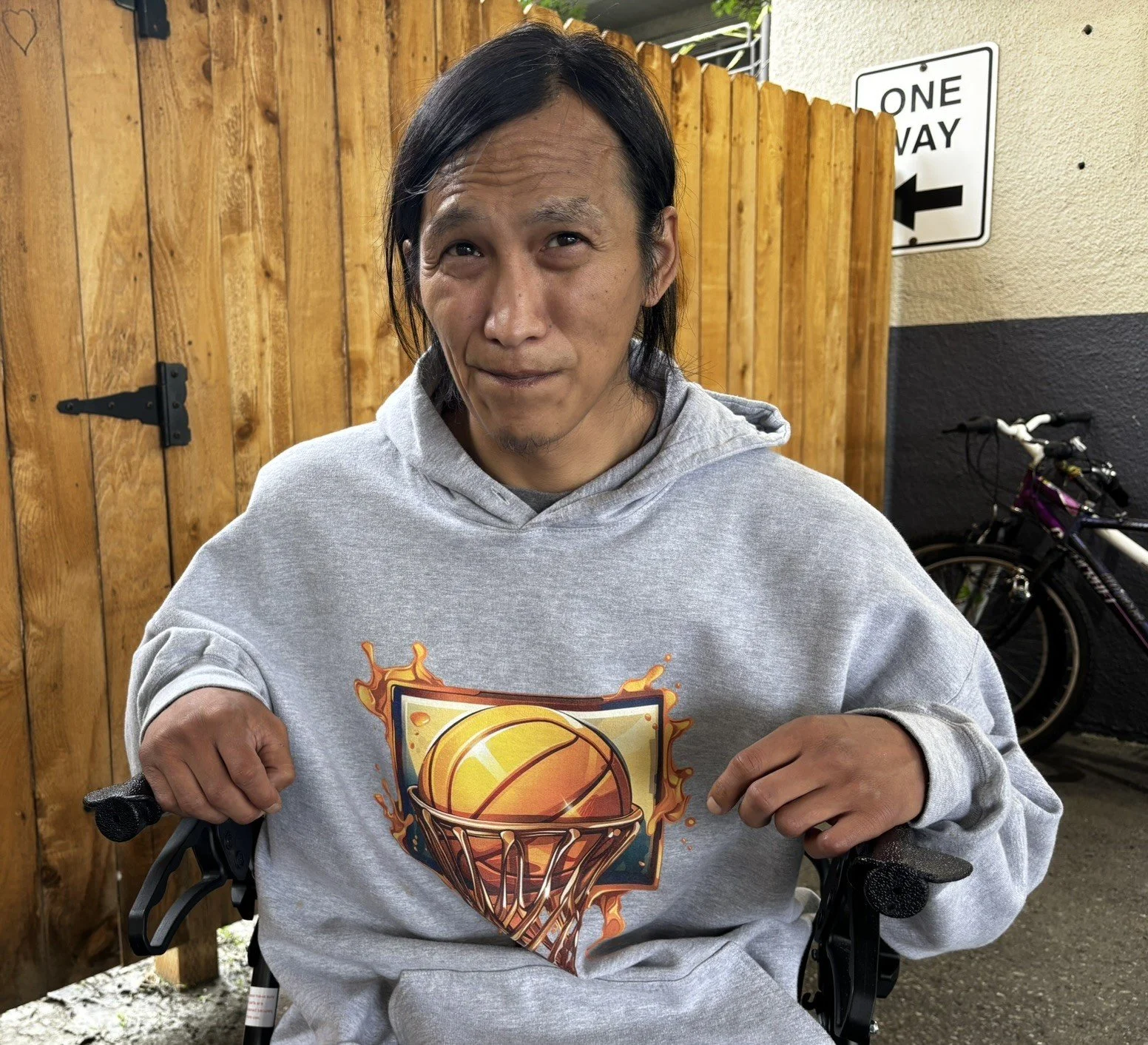 At long last, a place of his own