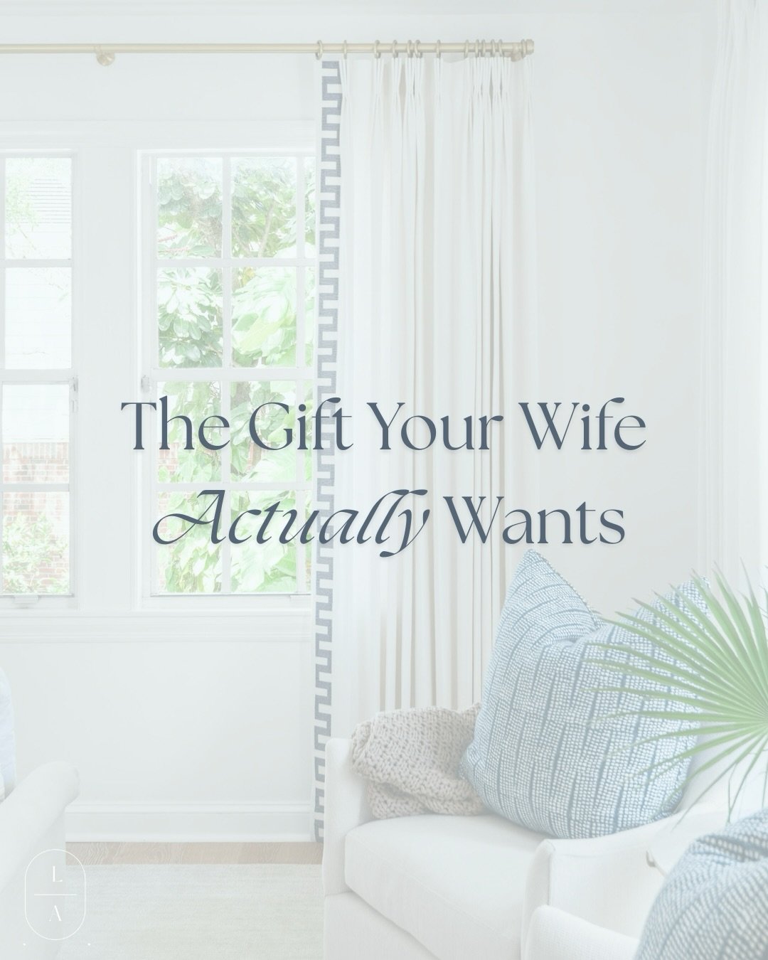 The gift everyone really wants this year? A home refresh! From custom drapery to a powder bath update or new wallpaper, we&rsquo;ll make it happen. Drop a hint to your husband and we&rsquo;ll take care of the rest. 

&bull;
#interiordesignflorida #wi