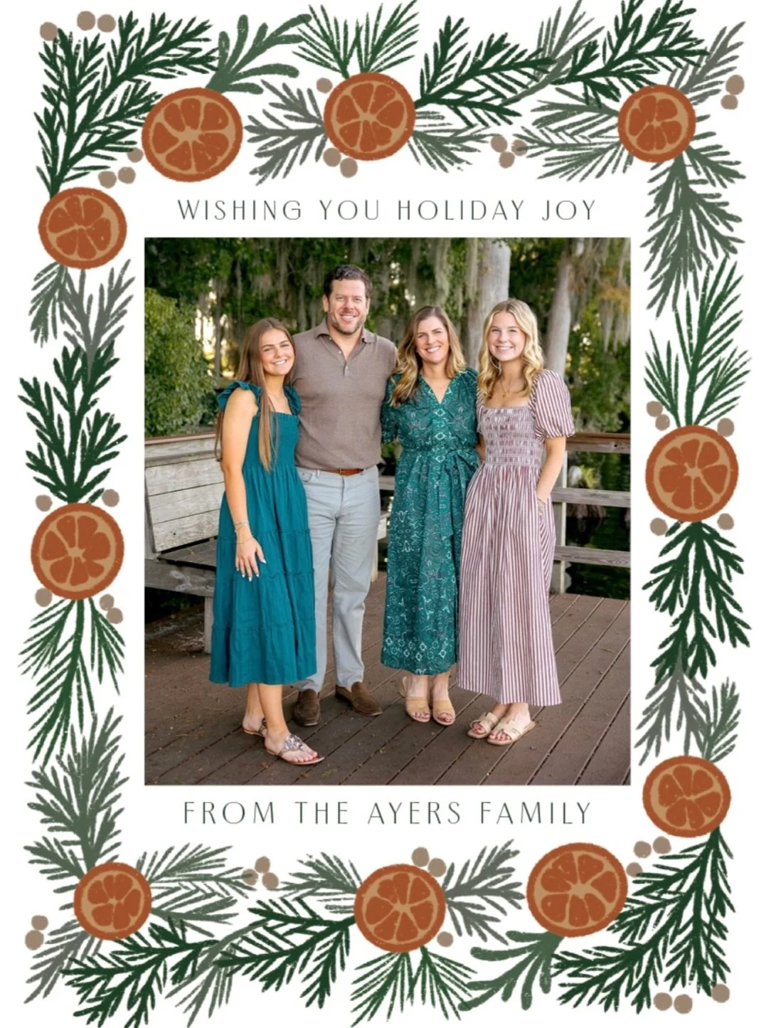 Happy Holidays from the Ayers Family (swipe to see our newest addition, Sally 🤍)! Wishing you a beautiful day surrounded by family and friends!