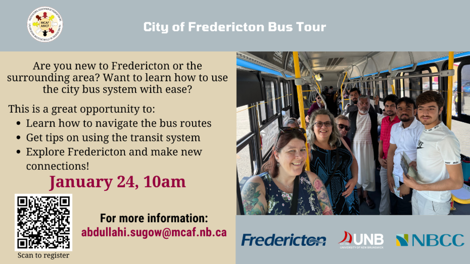 City of Fredericton Bus Tour