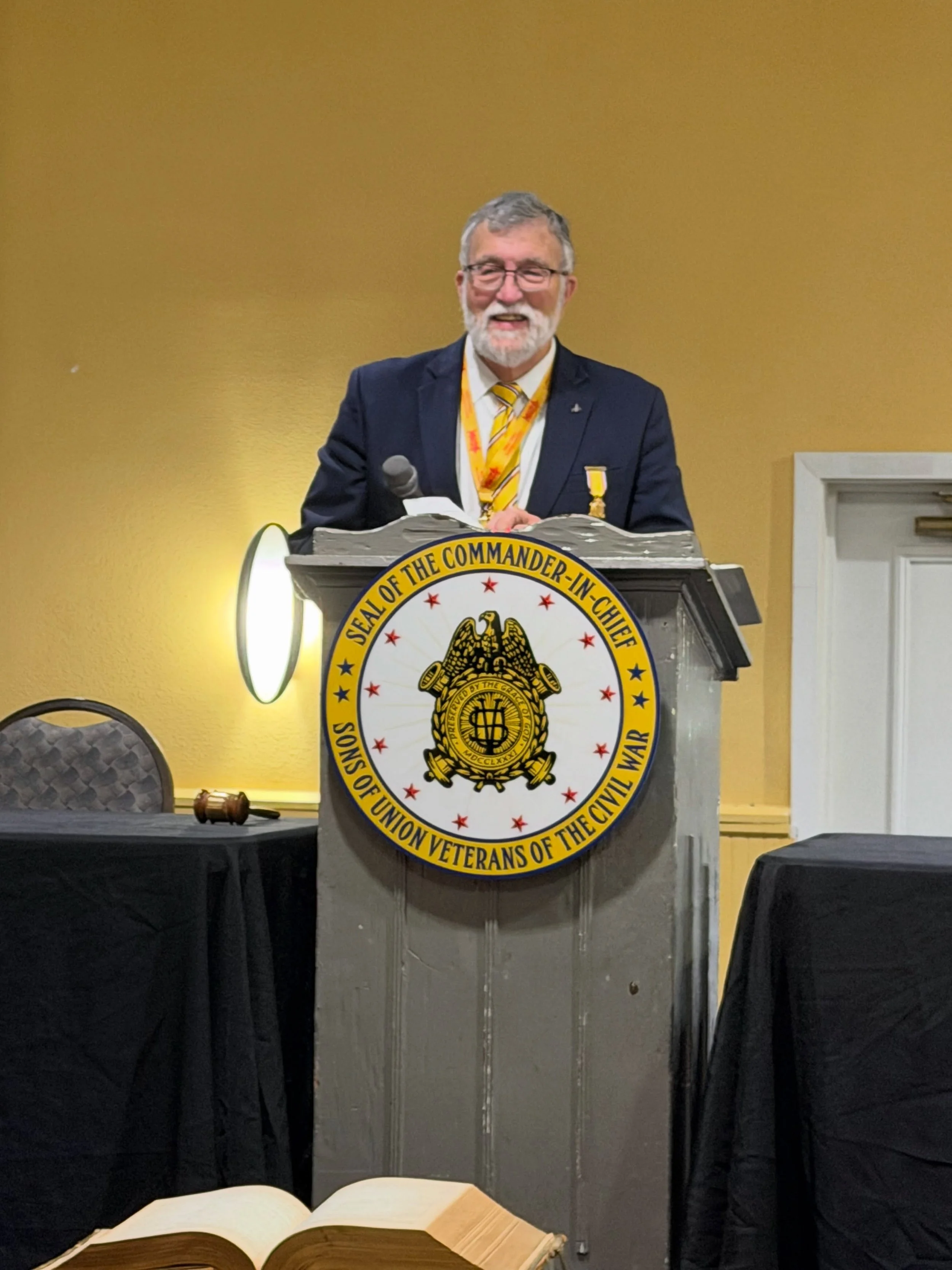 Congratulations to our new Cooamnder in Chief, Br. Daniel Murray