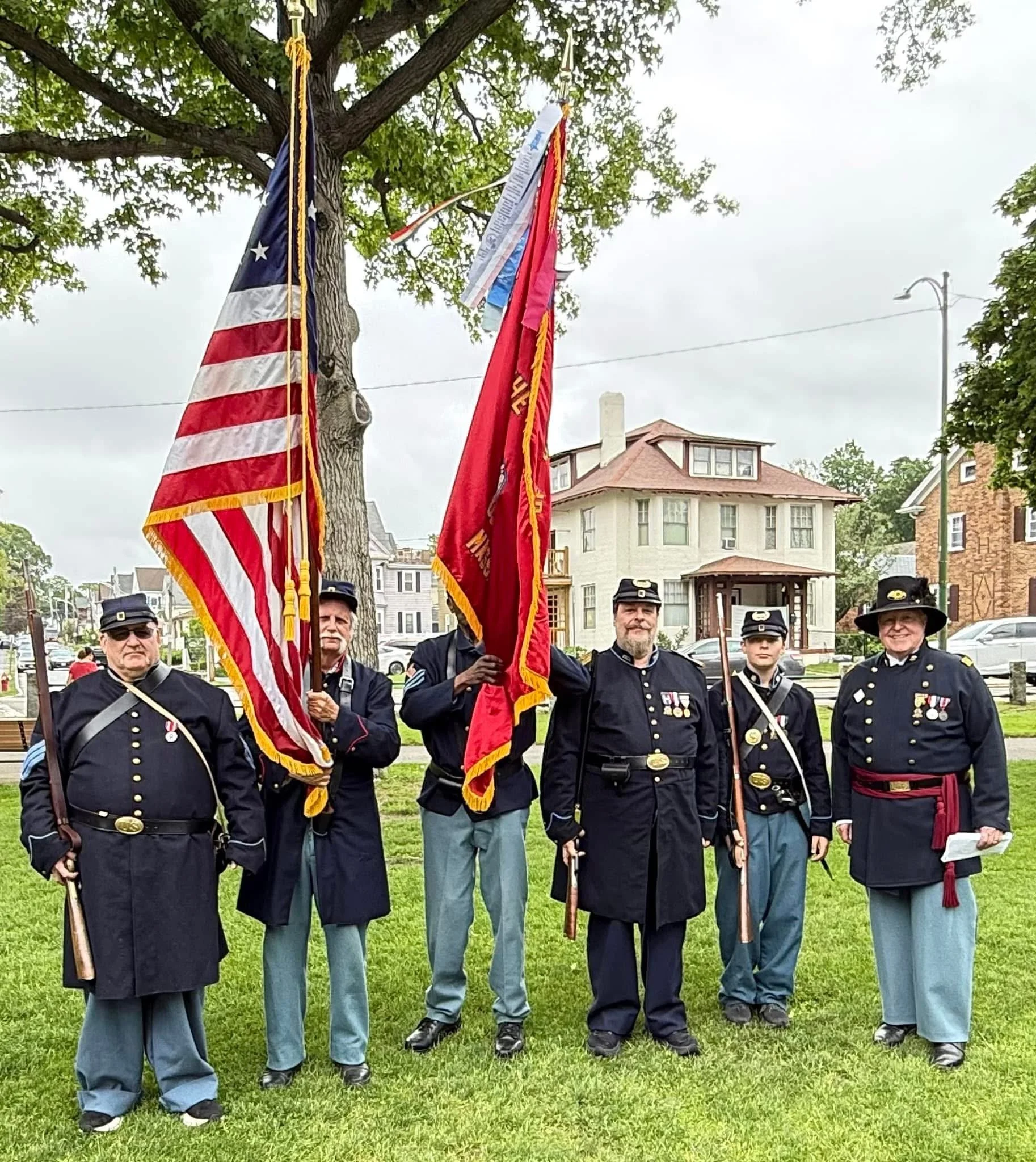 Wakefield Monument dedication