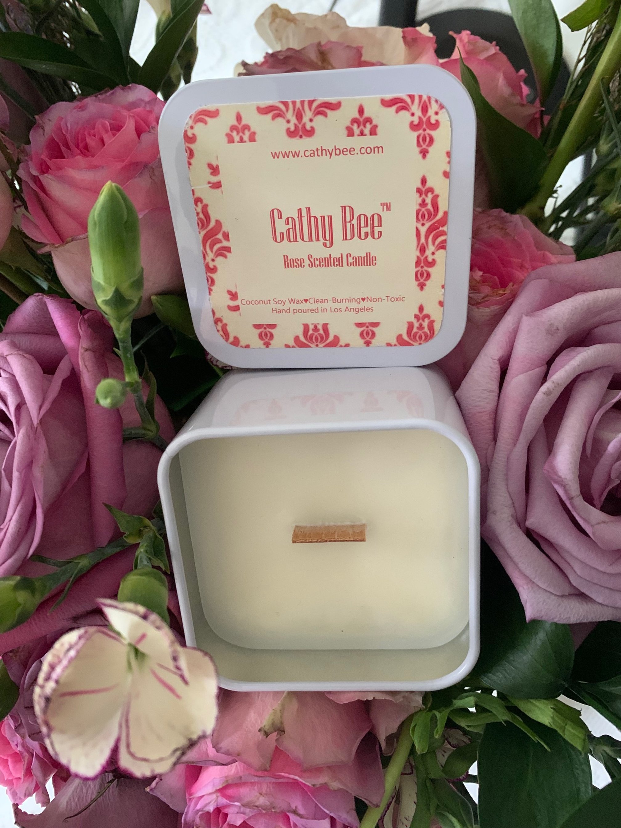Rose Scented Candle