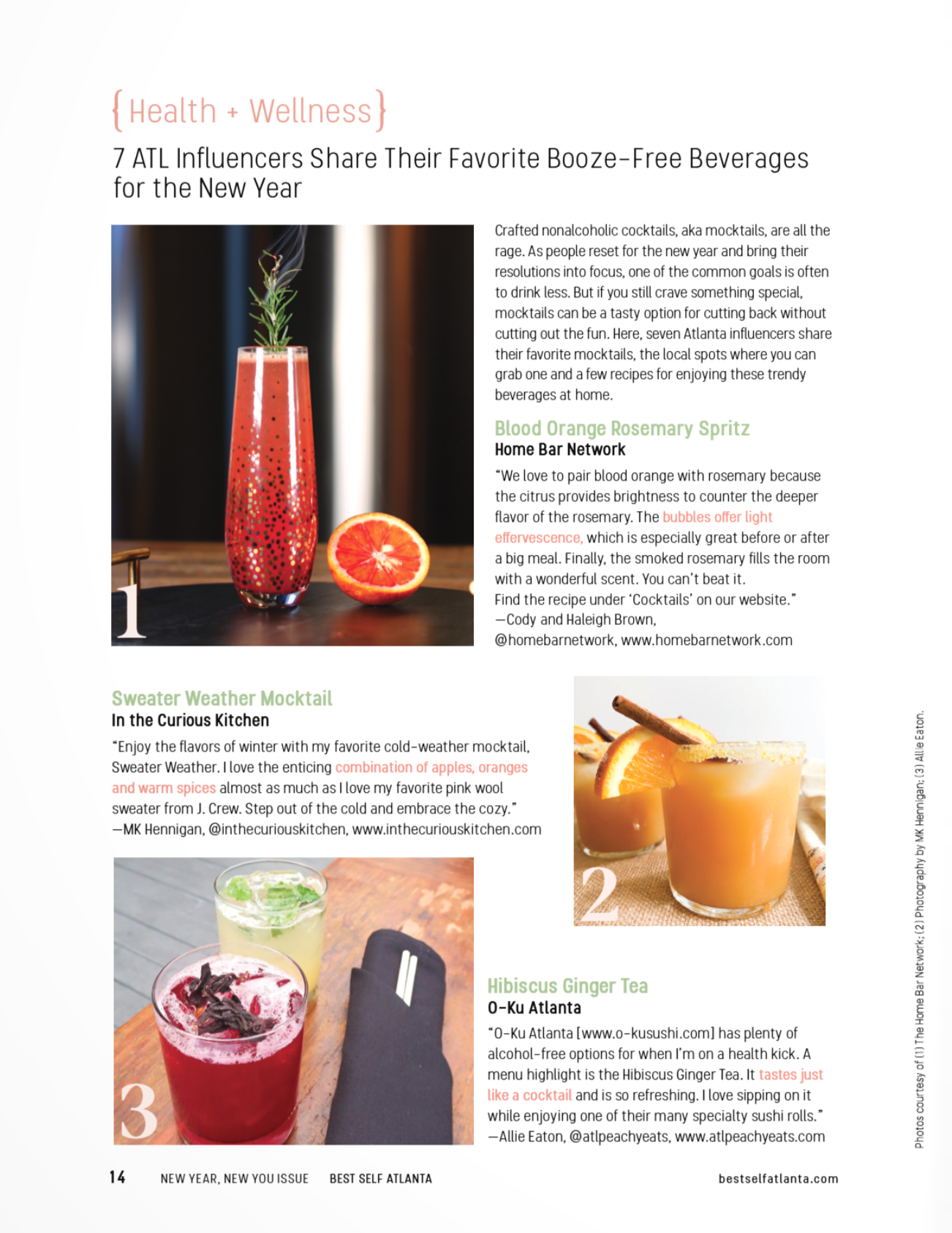 Best Self Atlanta Magazine January 2022