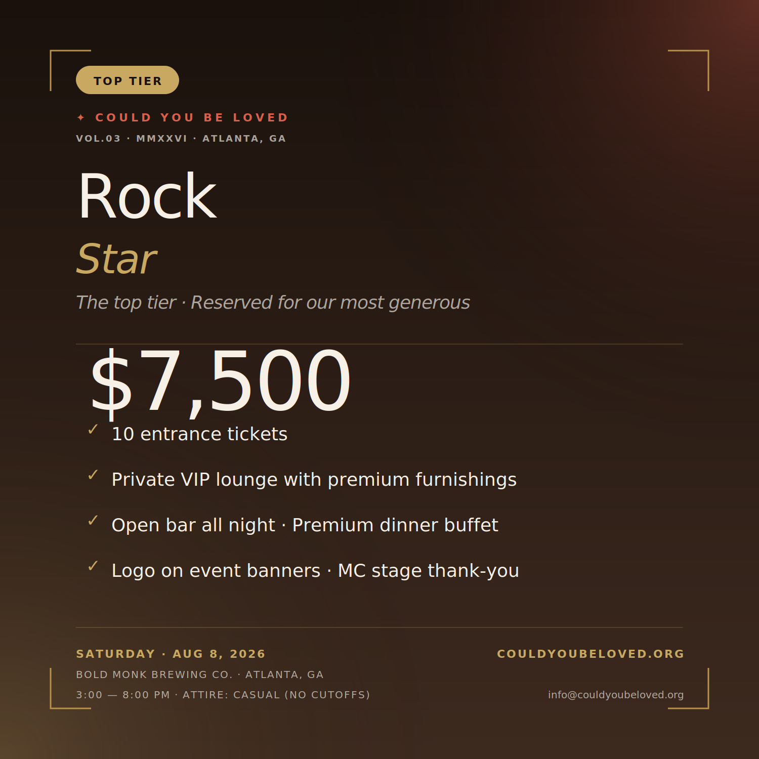 Rock Star — Aug 8, 2026