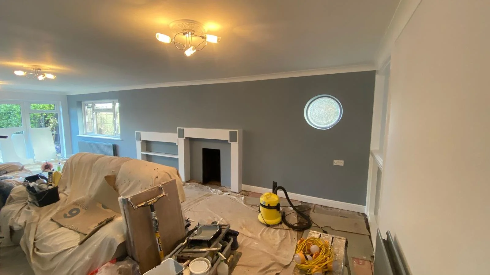 Interior painting and decorating services