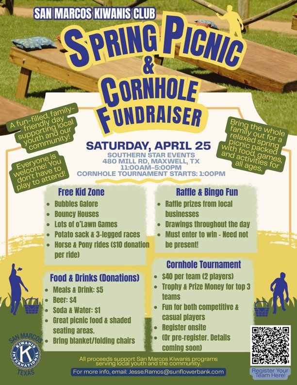 Kiwanis Fundraiser | Cornhole Tournament