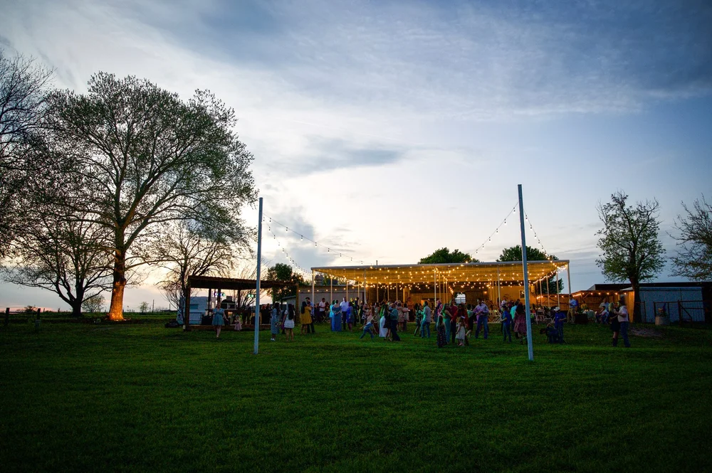 An evening gathering beneath the Texas sky at Southern Star