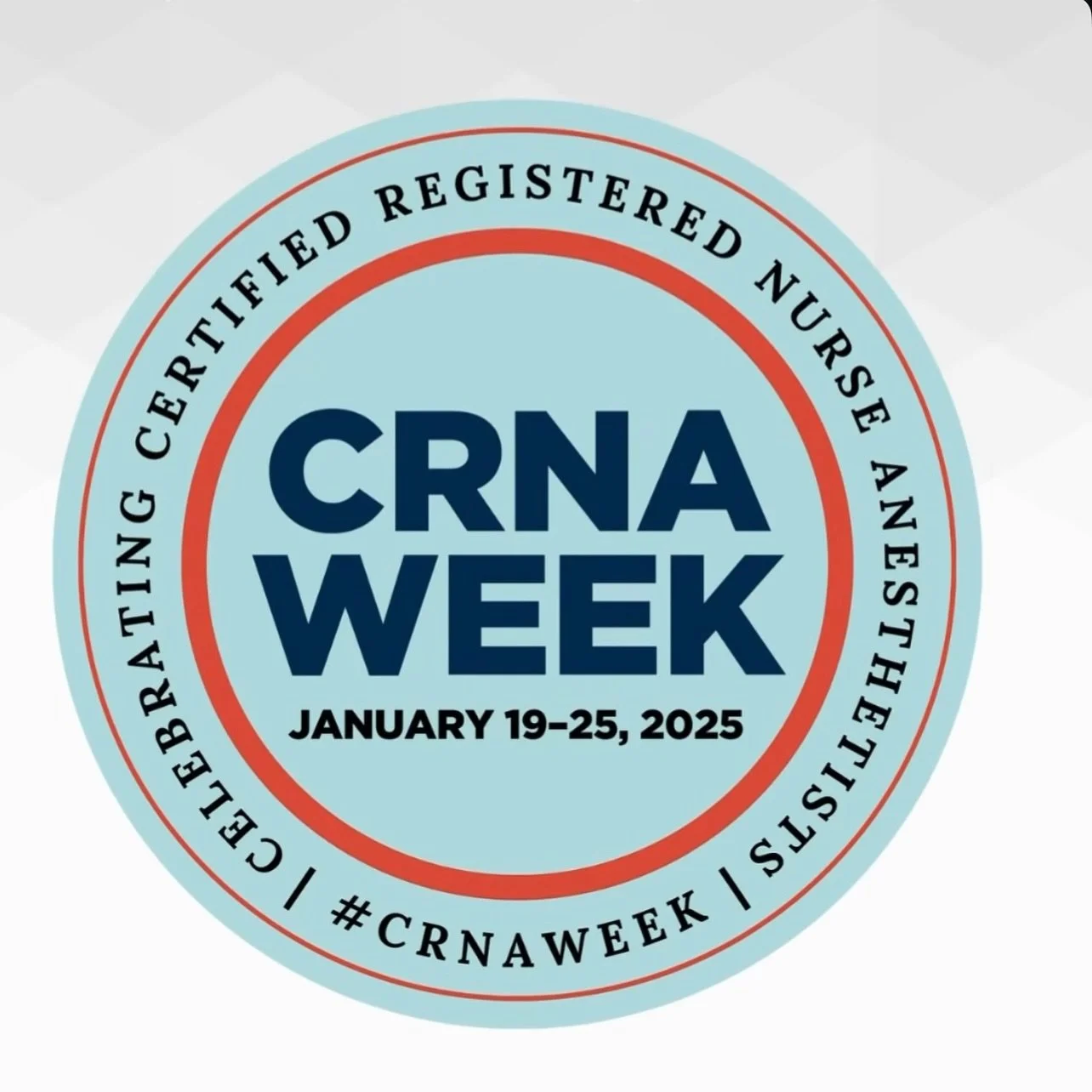 It&rsquo;s CRNA week! 💙🩺

I&rsquo;m so proud to be part of this amazing group of professionals, and I absolutely love doing anesthesia.  Caring for people during surgery and easing pain and anxiety is one of the highest honors and I enjoy being a p