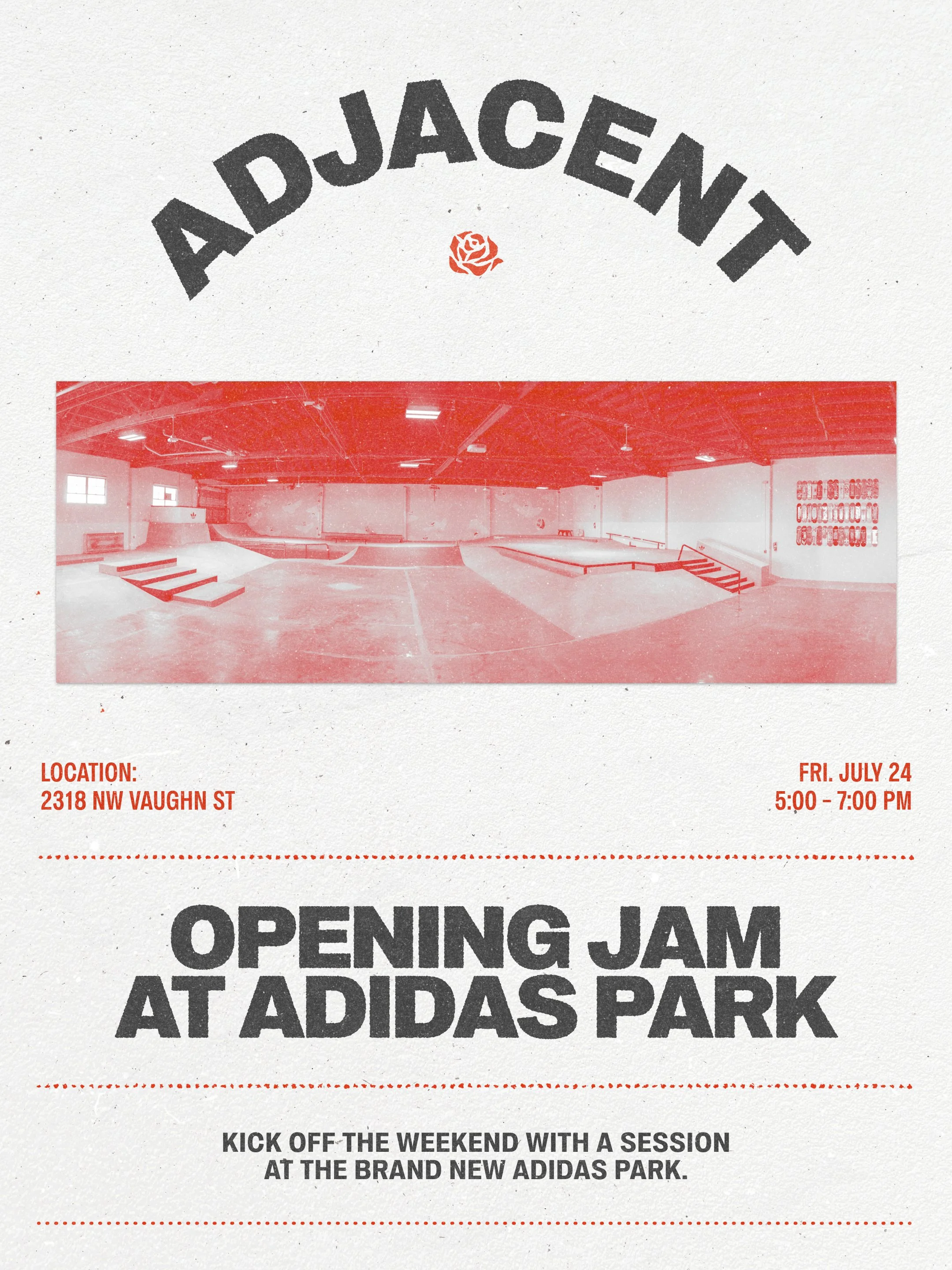 RSVP for Adjacent 2026 Opening Jam at Adidas Park