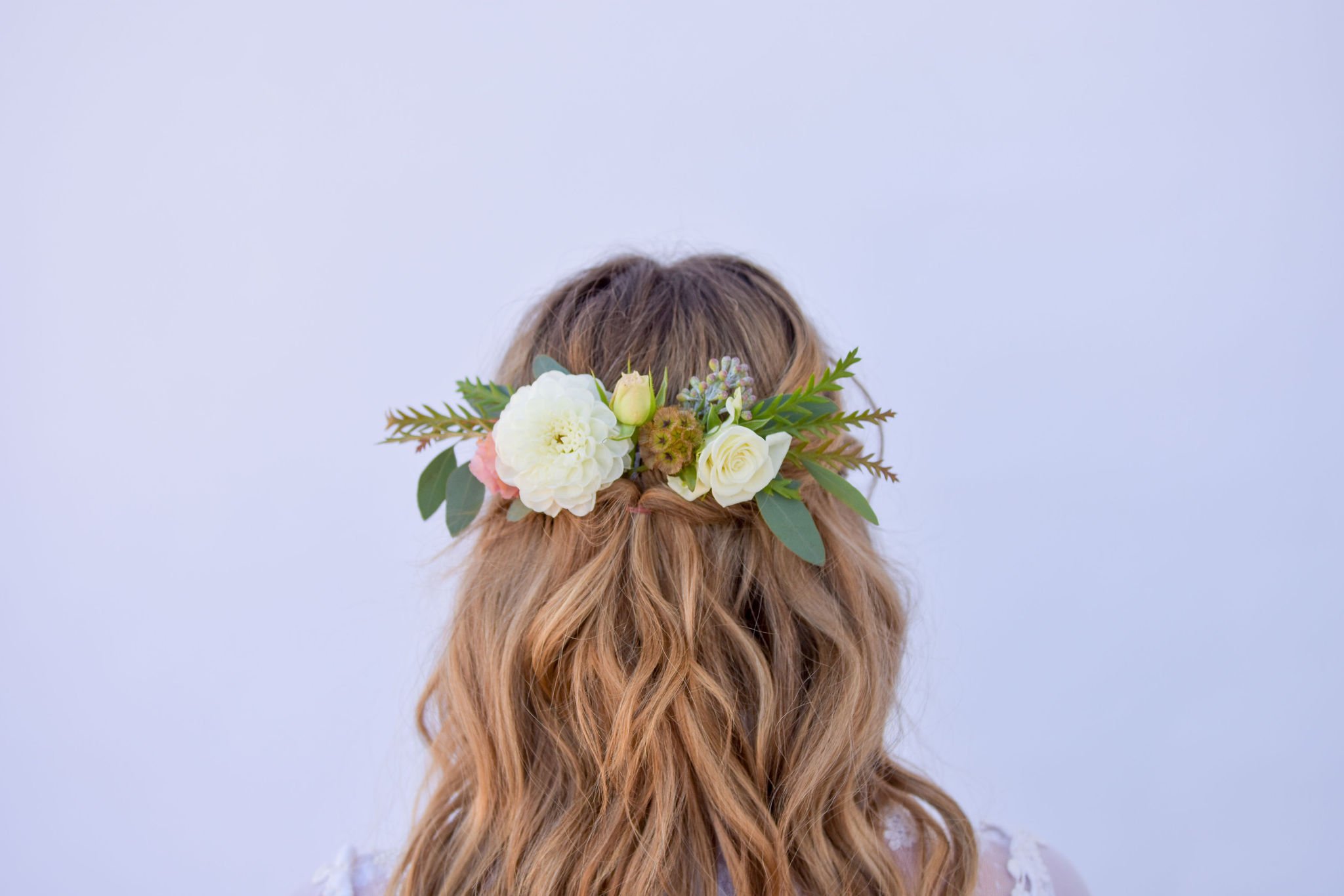 ..Flower Hair Comb