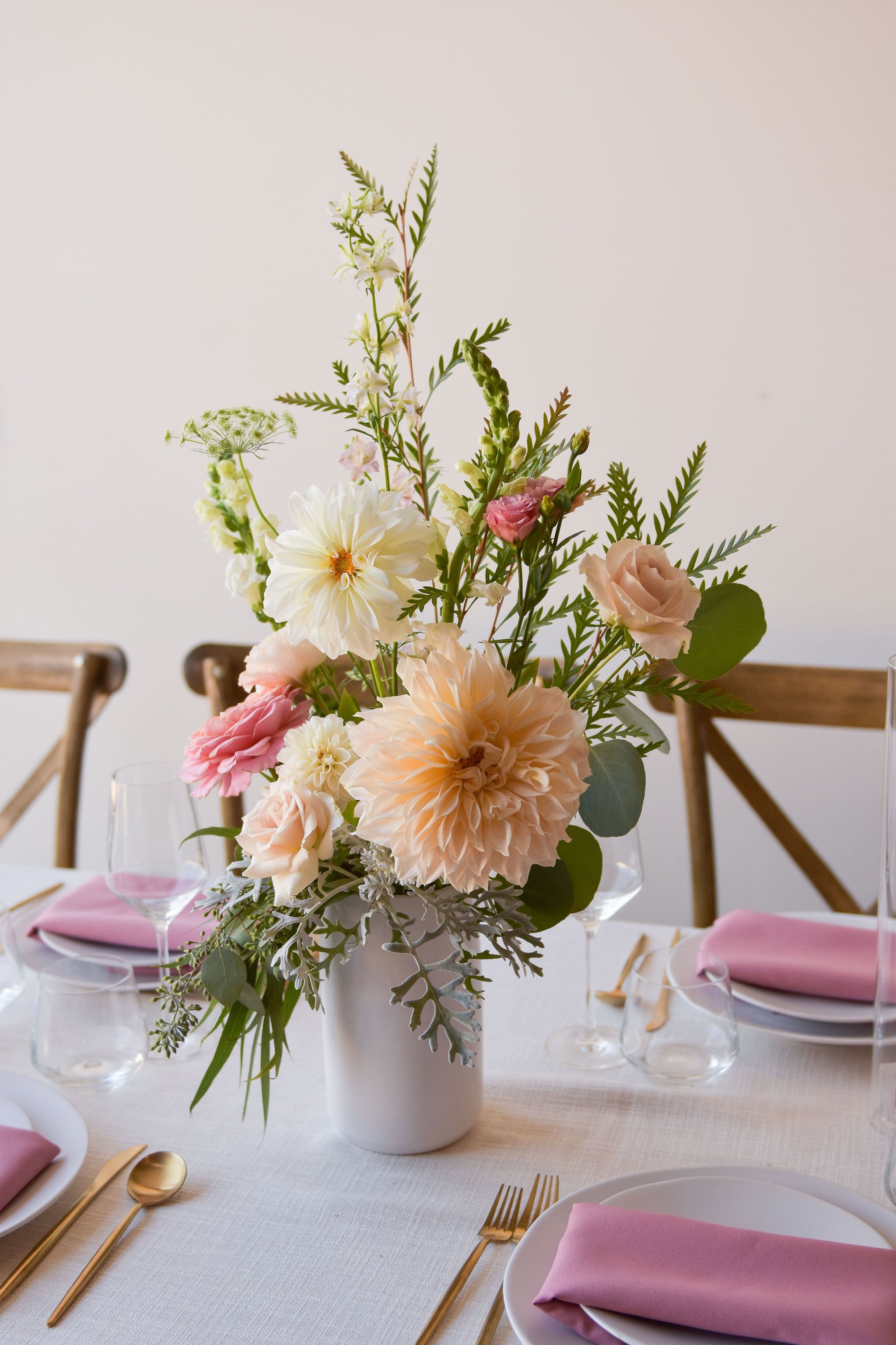 Tall Round Arrangement (Large) $145