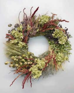 Fall Dried Floral Wreath Workshop - Thu 10/8