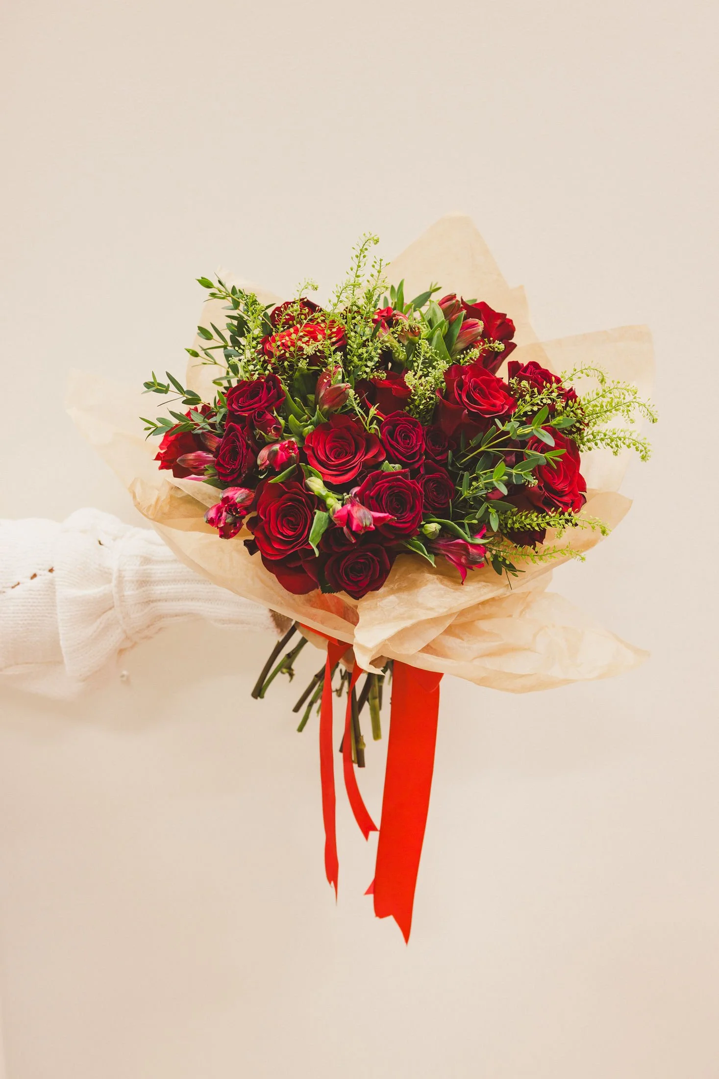 Large Red Valentine’s Bouquet