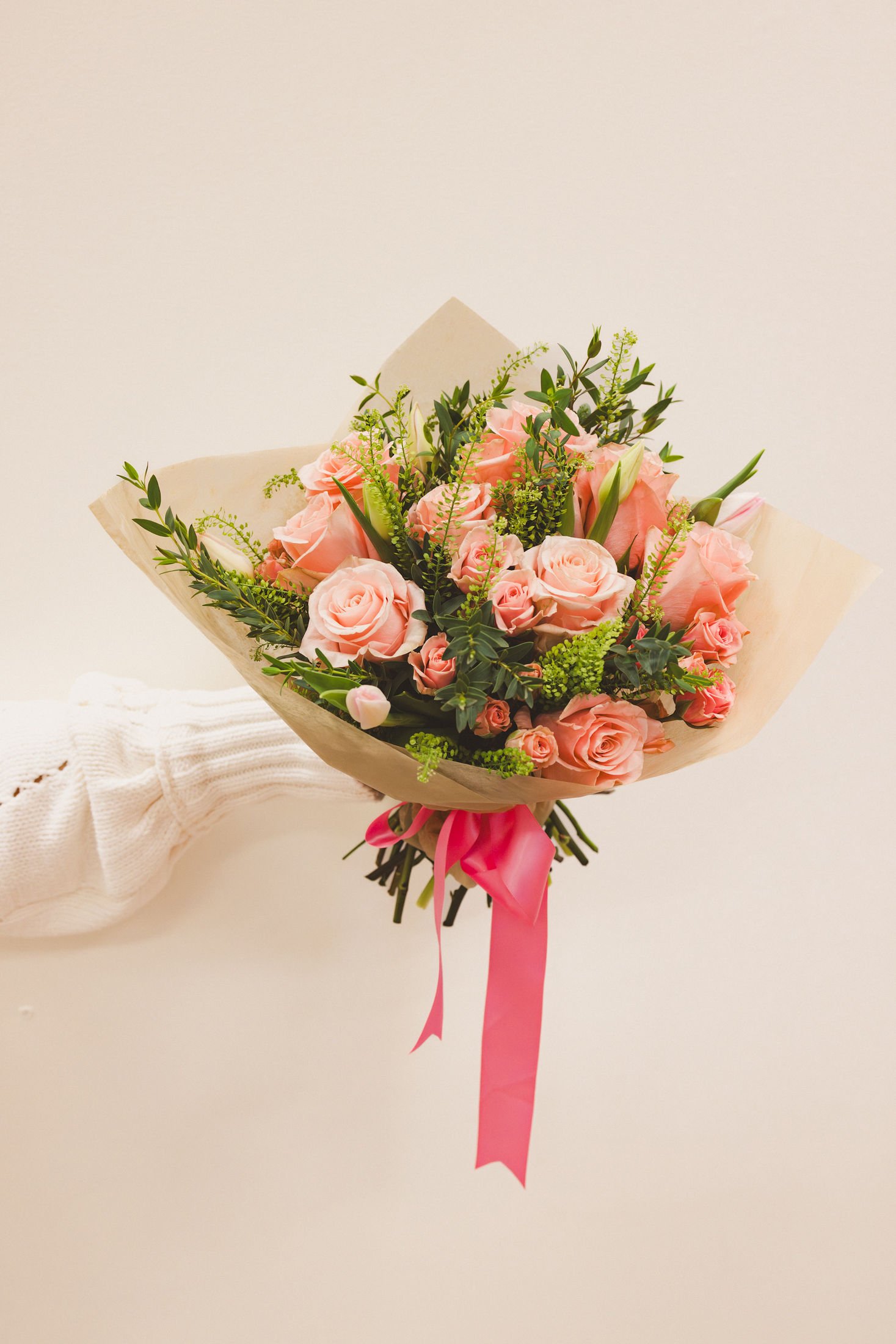 Large Pink Valentine’s Bouquet