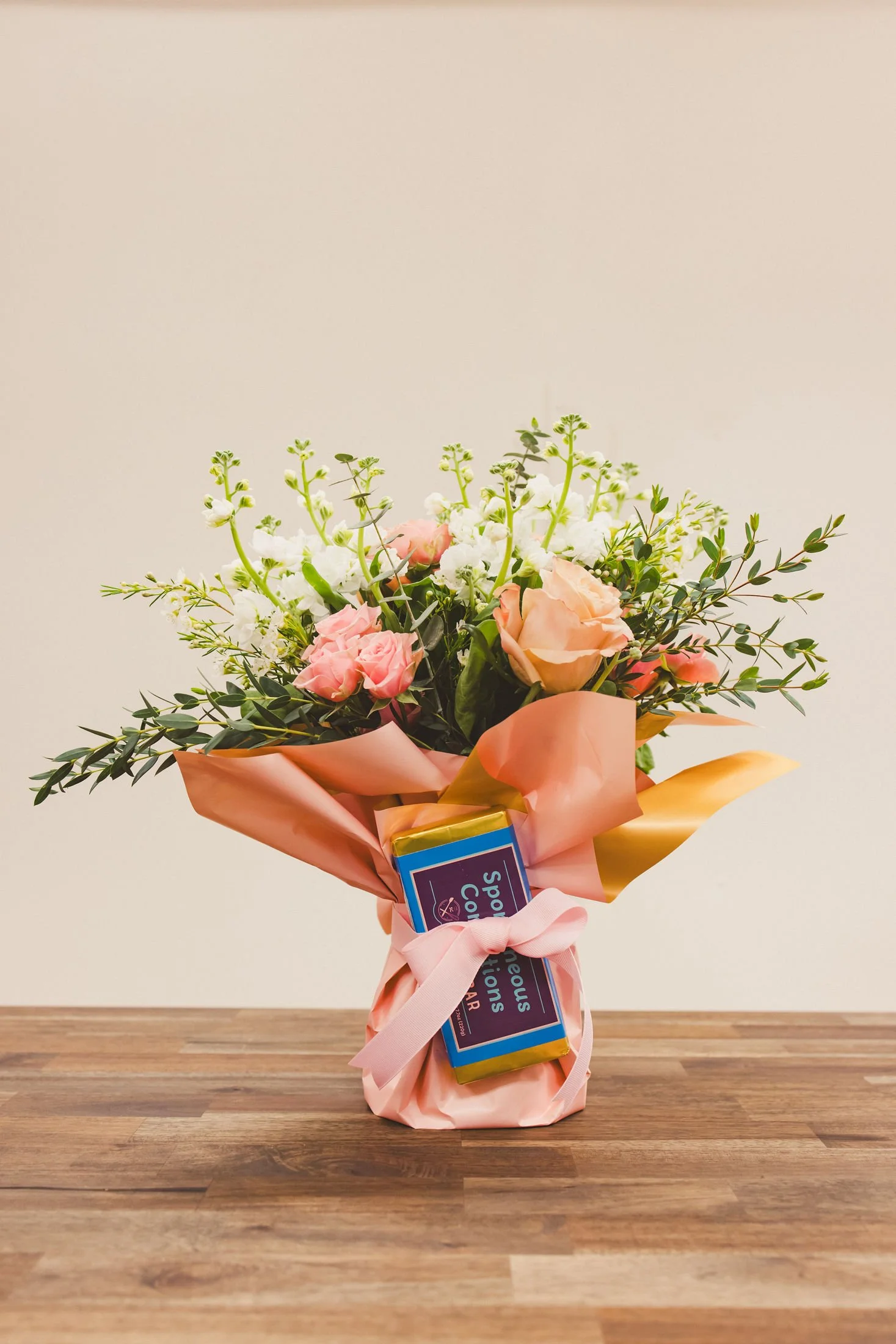 Valentine Flowers + Chocolate