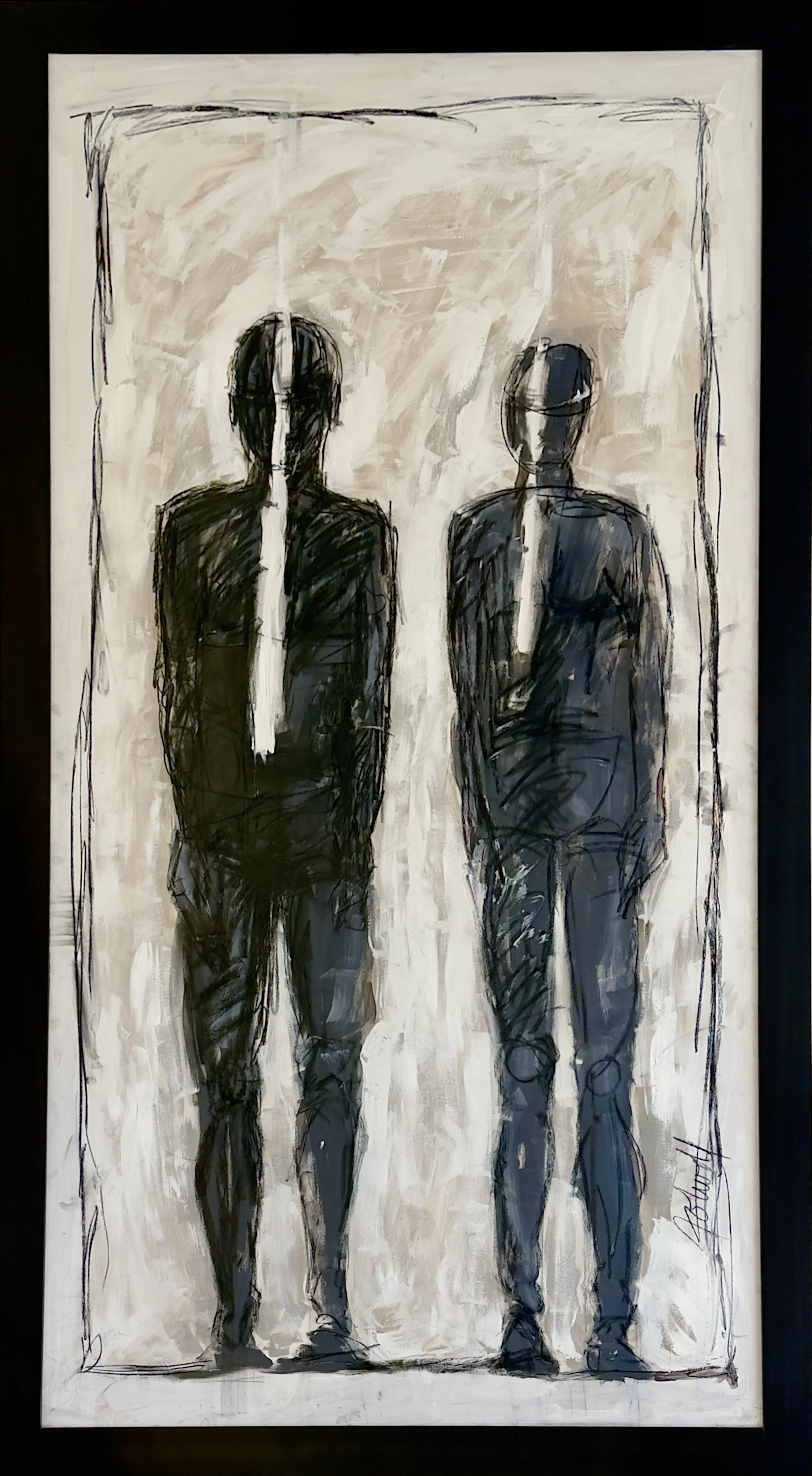 'Namaste'
Acrylic on Wood Panel