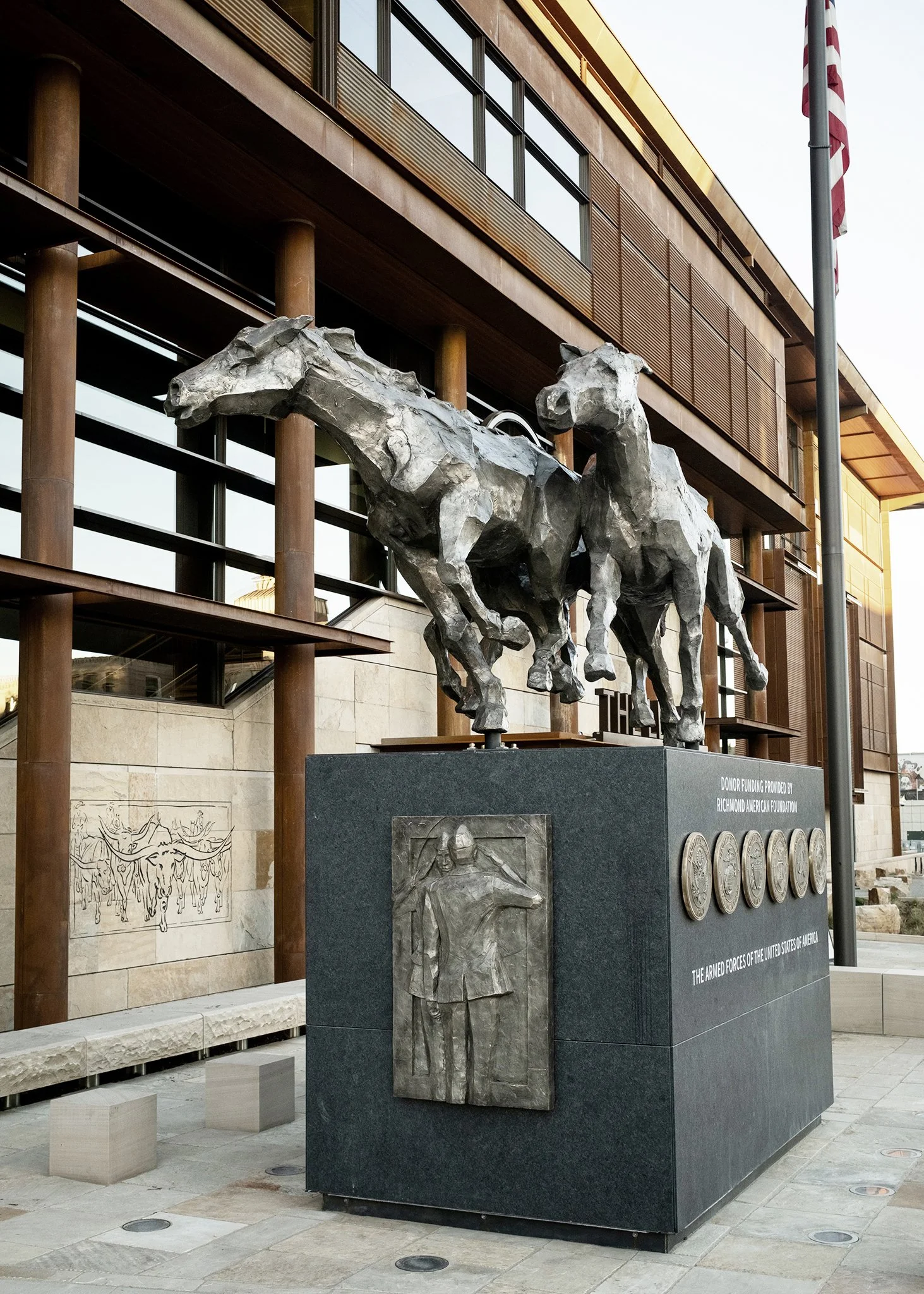 'Take The Lead',
 National Western Stock Show, tribute to Colorado Ranching and Military Families