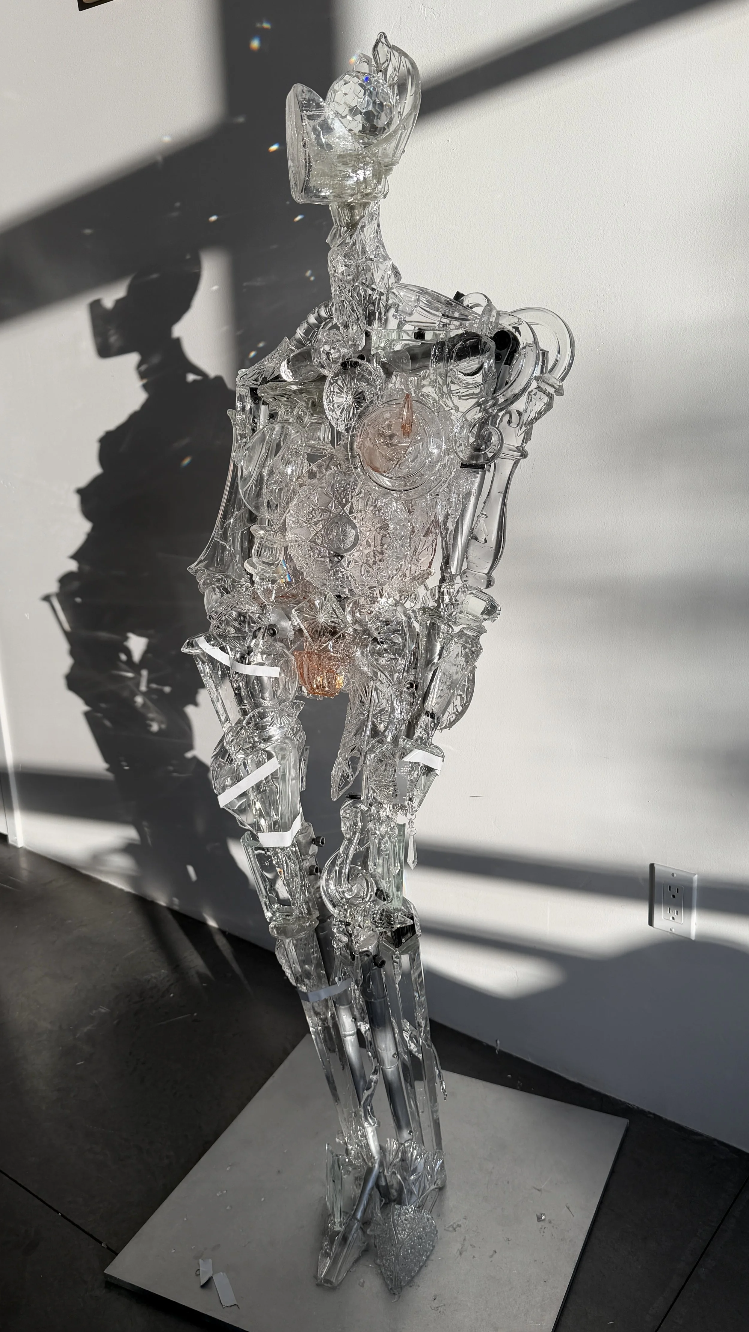 Women Series - Lead crystal assemblage