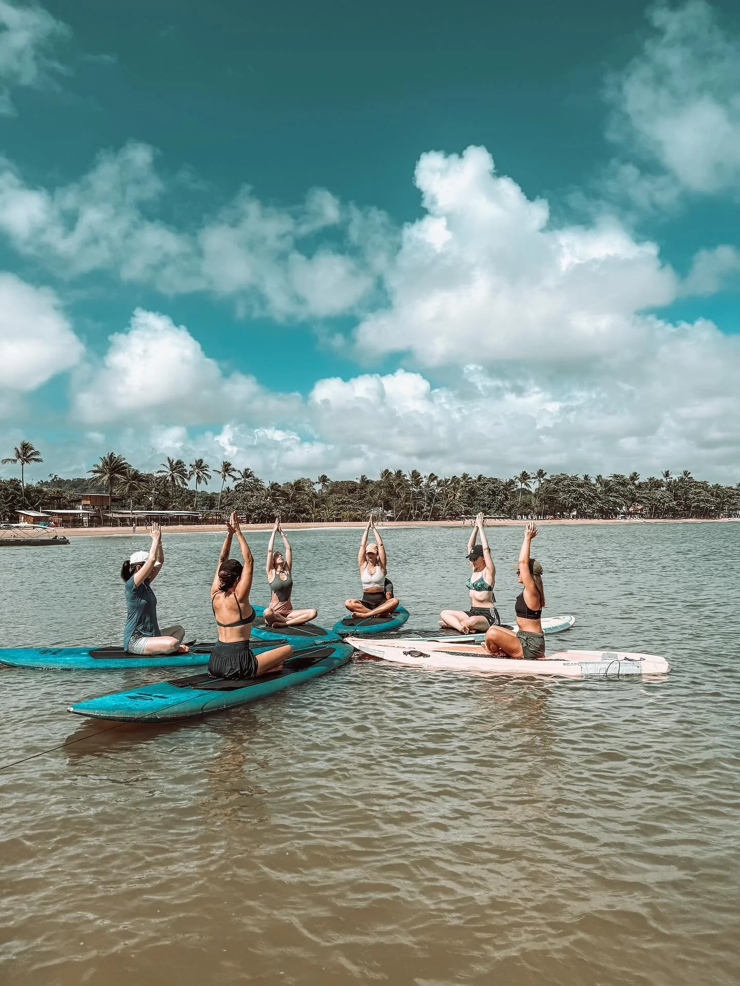 Day 4 of the Yoga &amp; Beachlife Retreat &ndash; Solar Plexus ☀️

Confidence, strength, and that warm fire inside.

SUP yoga in the sun, waterfall cleanse, barefoot laughs, sun-kissed skin, and a reminder that our power feels best when it&rsquo;s so