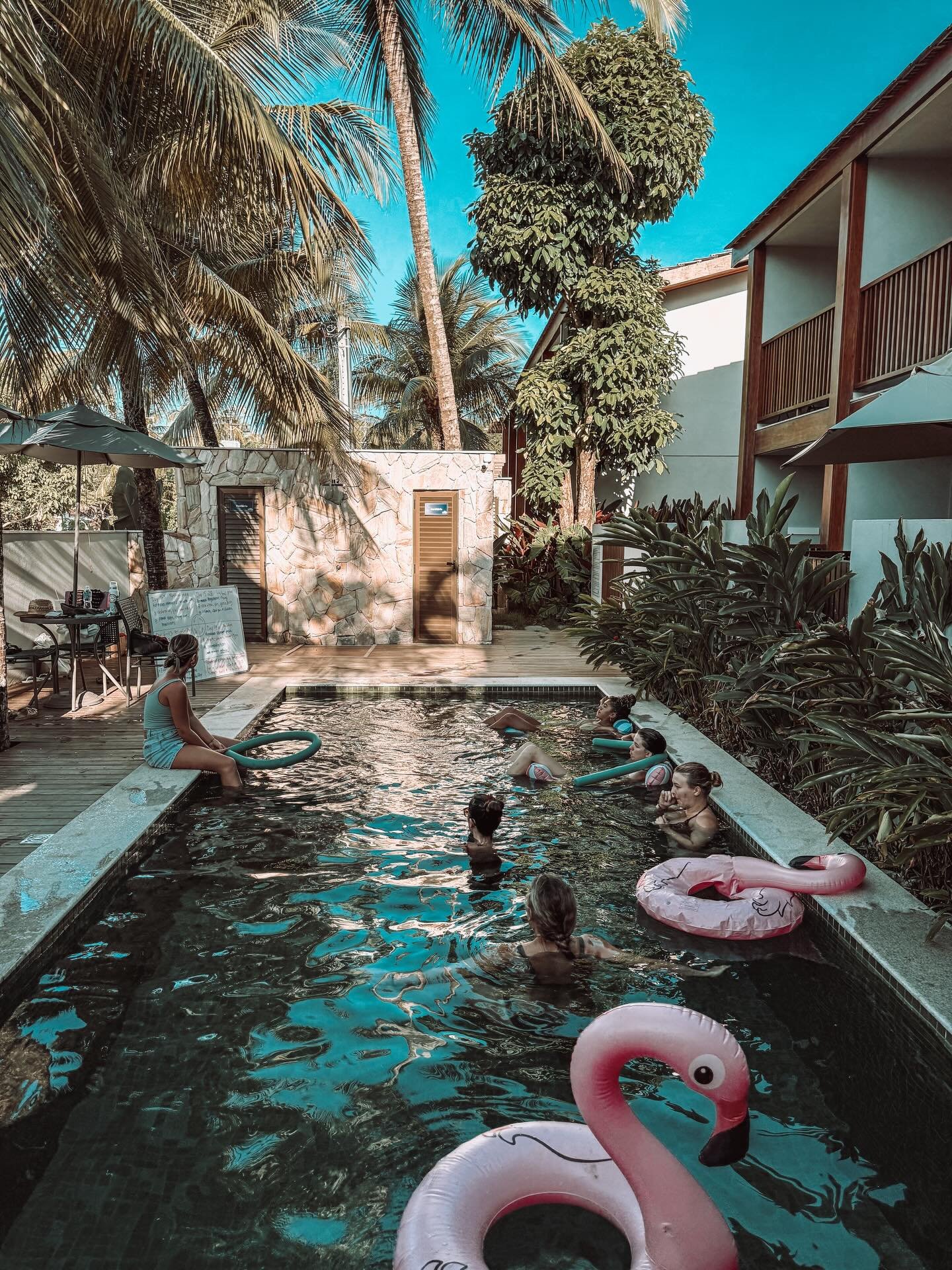 Week 1 inside the yoga bubble 🤍✨

A new group, a new energy, and the magic already unfolding.

Foundations in asana, sun salutations, sequencing, chakras, subtle &amp; physical anatomy and ending each day with deep yin + myofascial release to integr