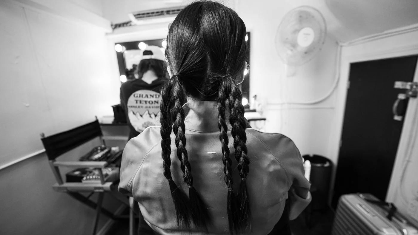  Su’s braids and Elise.  