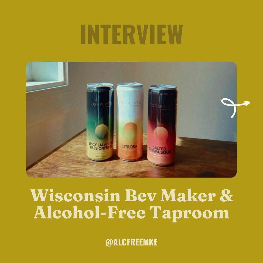 I sat down (virtually👩🏻&zwj;💻) with @drinkforwardbev to chat about owning an AF taproom in Wisco, their unique beverage lineup, and the story behind their brand. You can now read the full story on my blog! 

Thank you to Forward Beverage Co - I wo