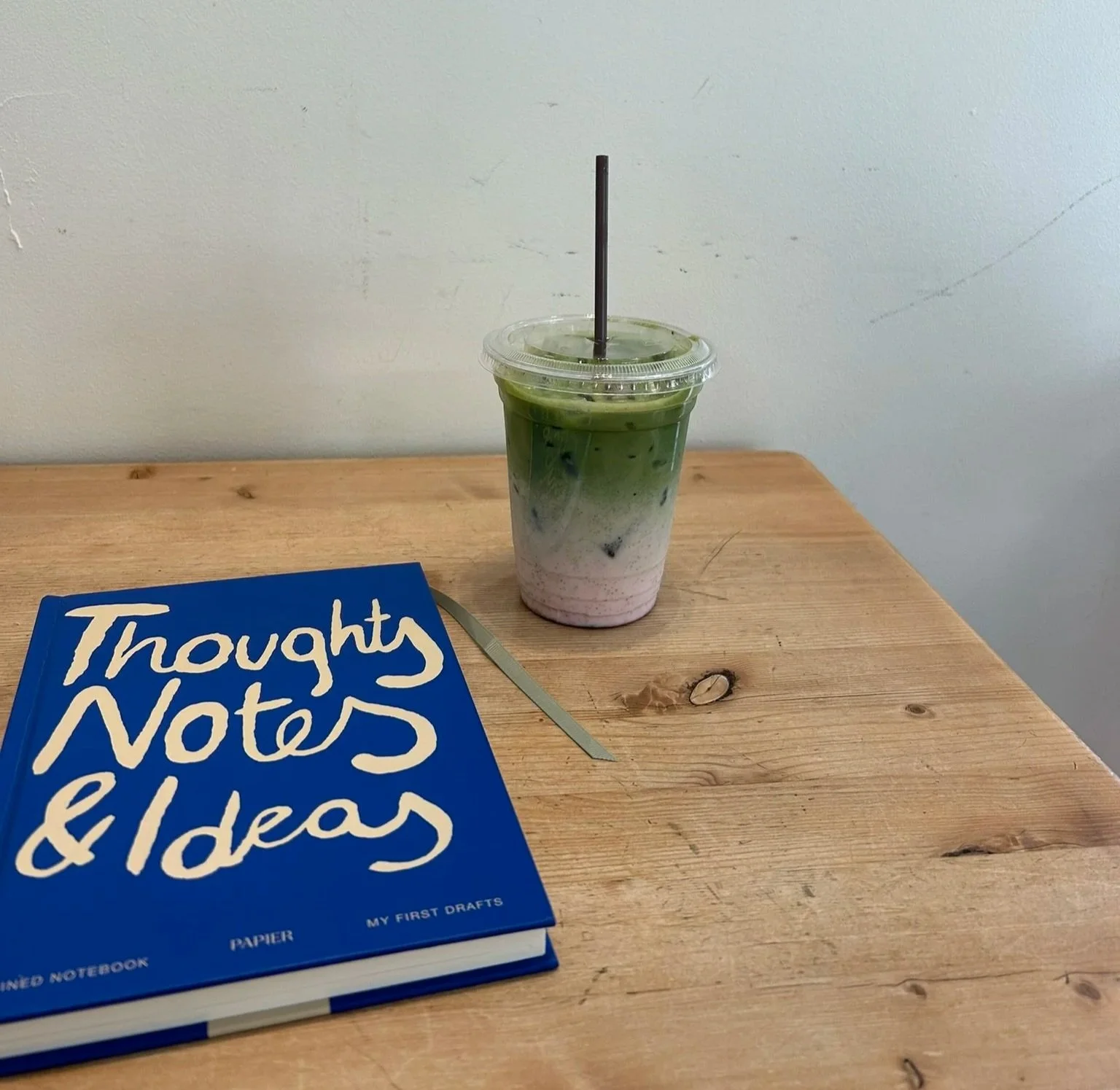 strawberry-matcha-and-journal