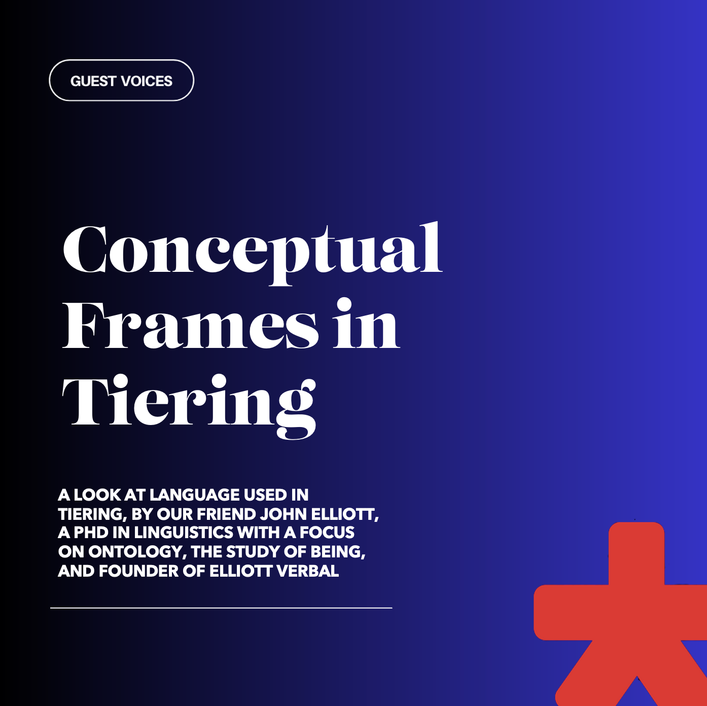 Conceptual Frames in Tiering