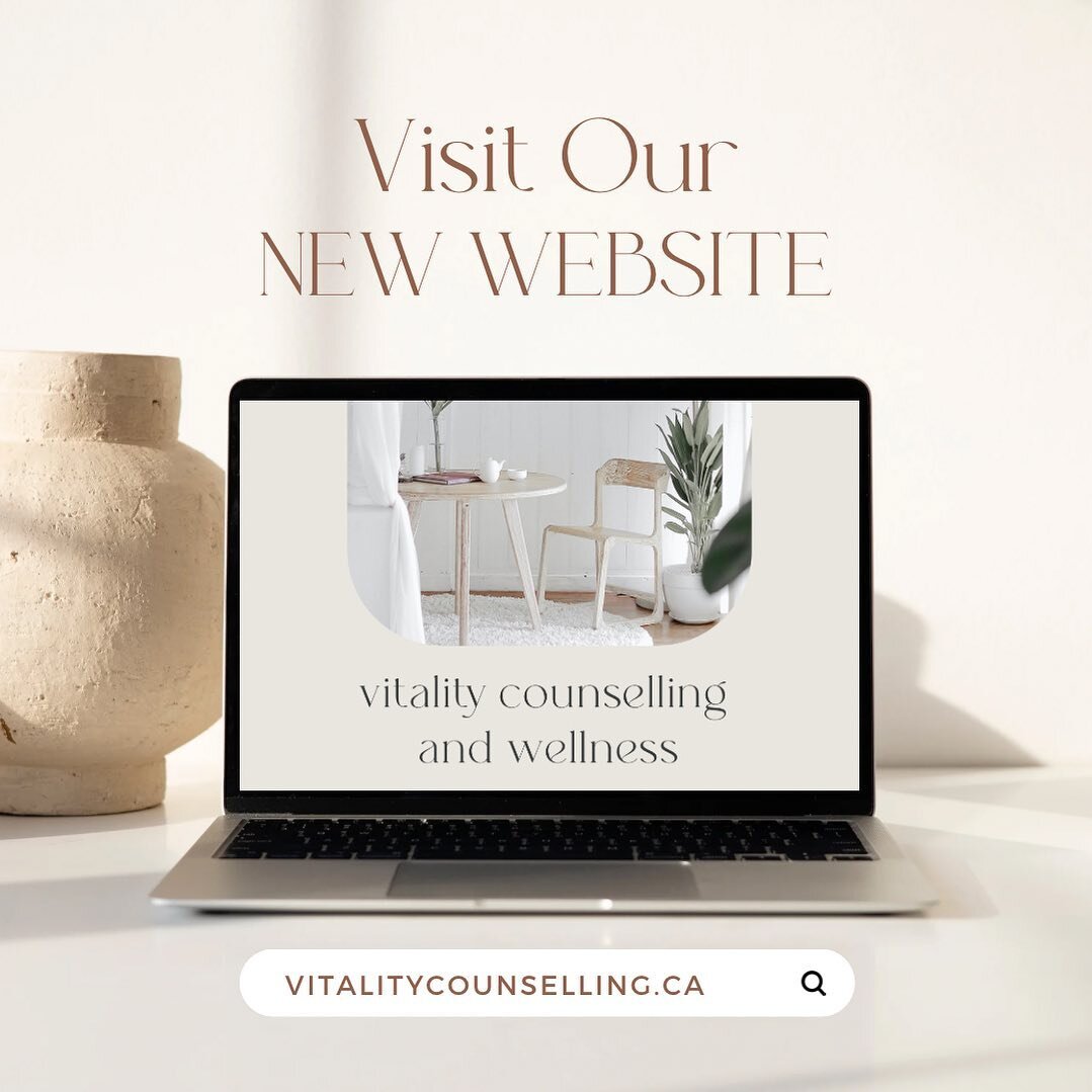 we are so excited that our website has officially launched! our vision has come to life and the website will make it easier for clients to book appointments and learn more about vitality counselling and wellness! 

take a look at our link in the bio:
