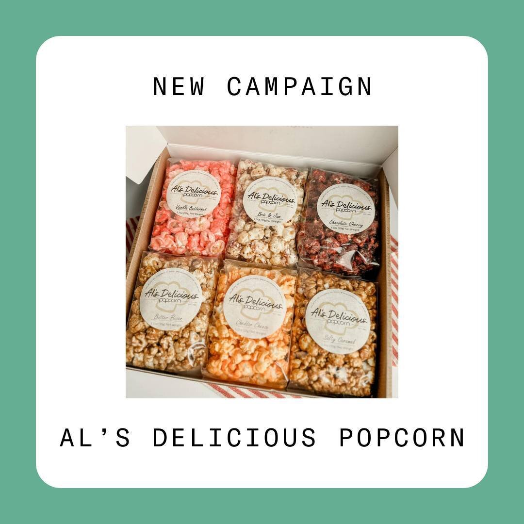 Log into the platform to see our available campaigns!

📌  Taste Ohio's own, @alsdeliciouspopcorn with a custom box of popcorn with 6 different flavors of your choice (75+ to choose from)!

📌 Selected birds will receive a $25 e-gift card to Target v