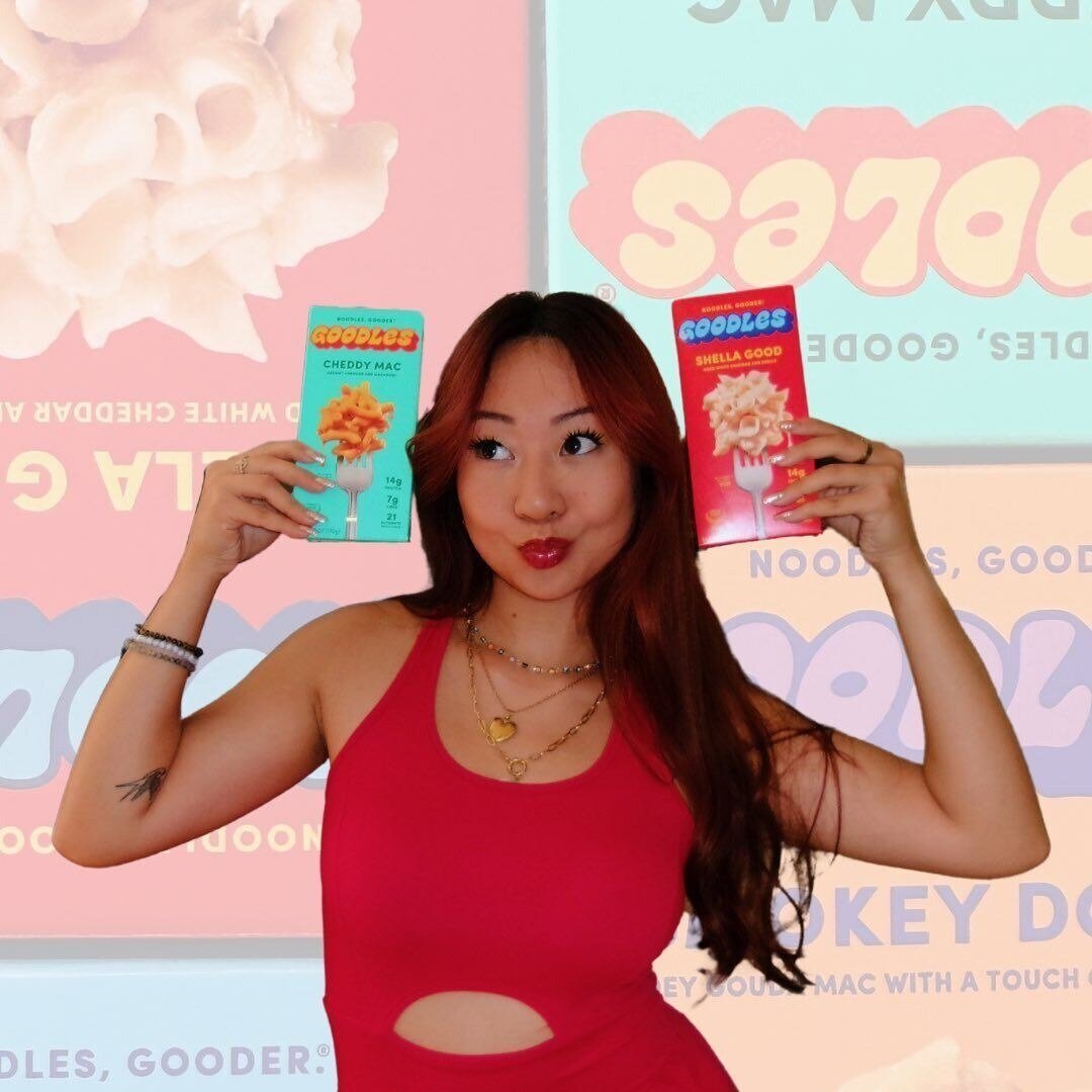 calling all mac n' cheese lovers! @allgoodles has a protein packed mac and it's @phoenixnghiem approved ✨🧀

#localinfluencer #influencermarketing #kansascityhummingbirds