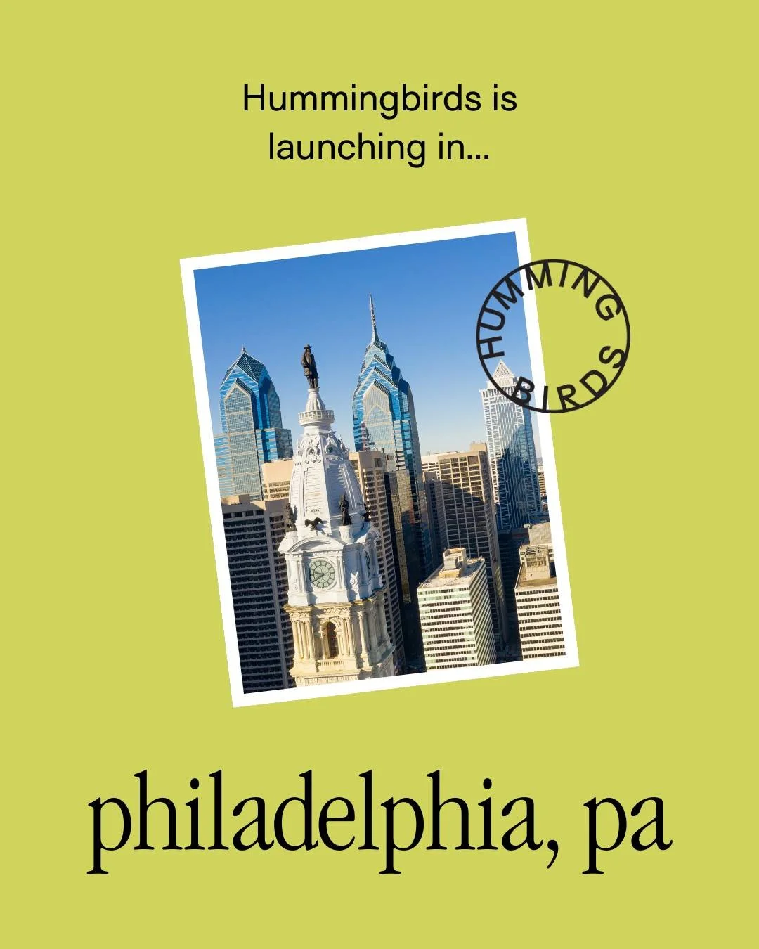 3 more cities just dropped! 🤸
@philadelphiahummingbirds, @pittsburghhummingbirds, and @clevelandhummingbirds are now part of the Hummingbirds community! More cities doesn’t mean less for our current creators — it just means more brands,