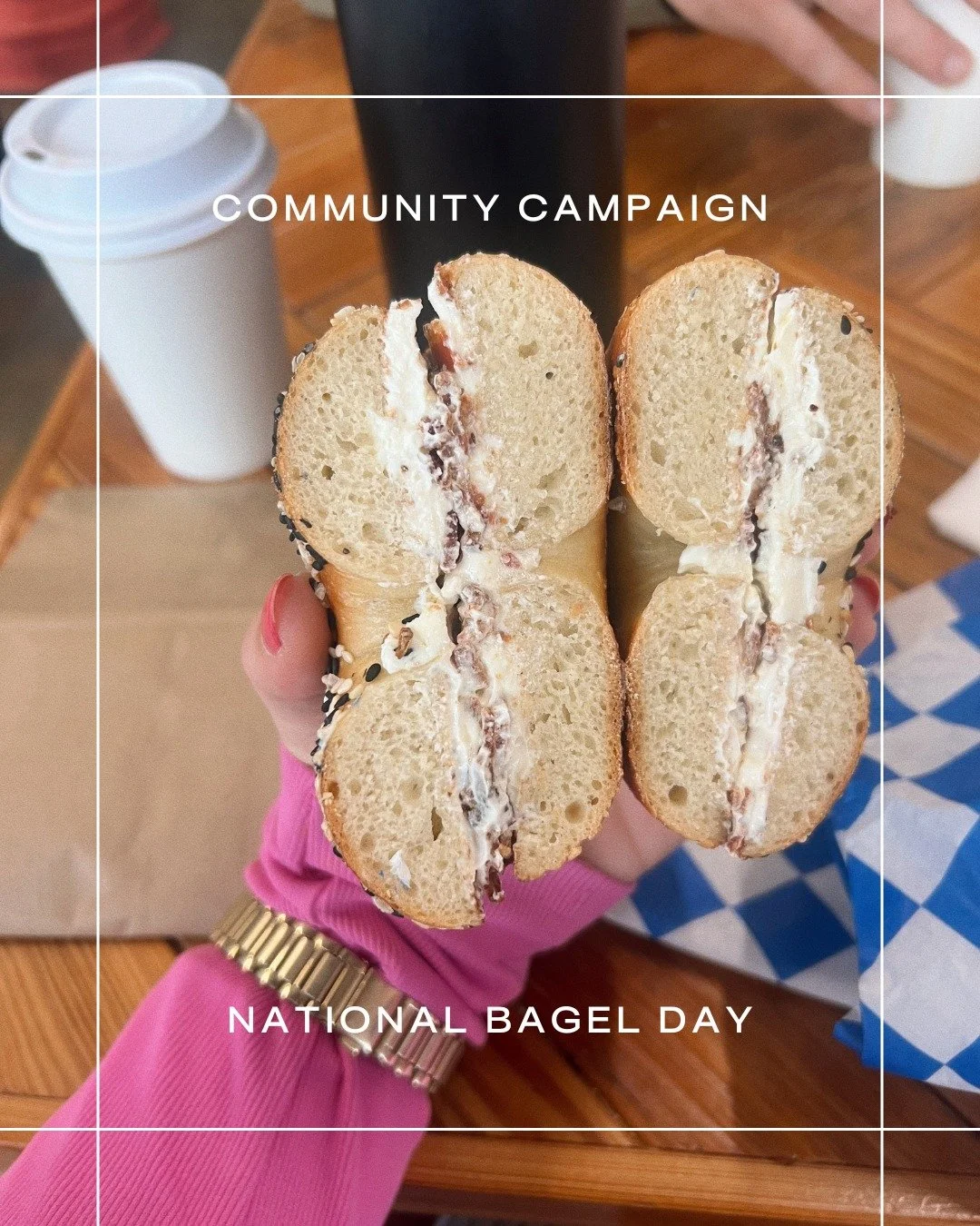 Rise &amp; schmear, bagel lovers 🥯

We&rsquo;re celebrating National Bagel Day with a Community Campaign dedicated to chewy bites, stacked schmears, and all things hole-y perfection 😋

Whether you&rsquo;re supporting your go-to local bagel shop, bu