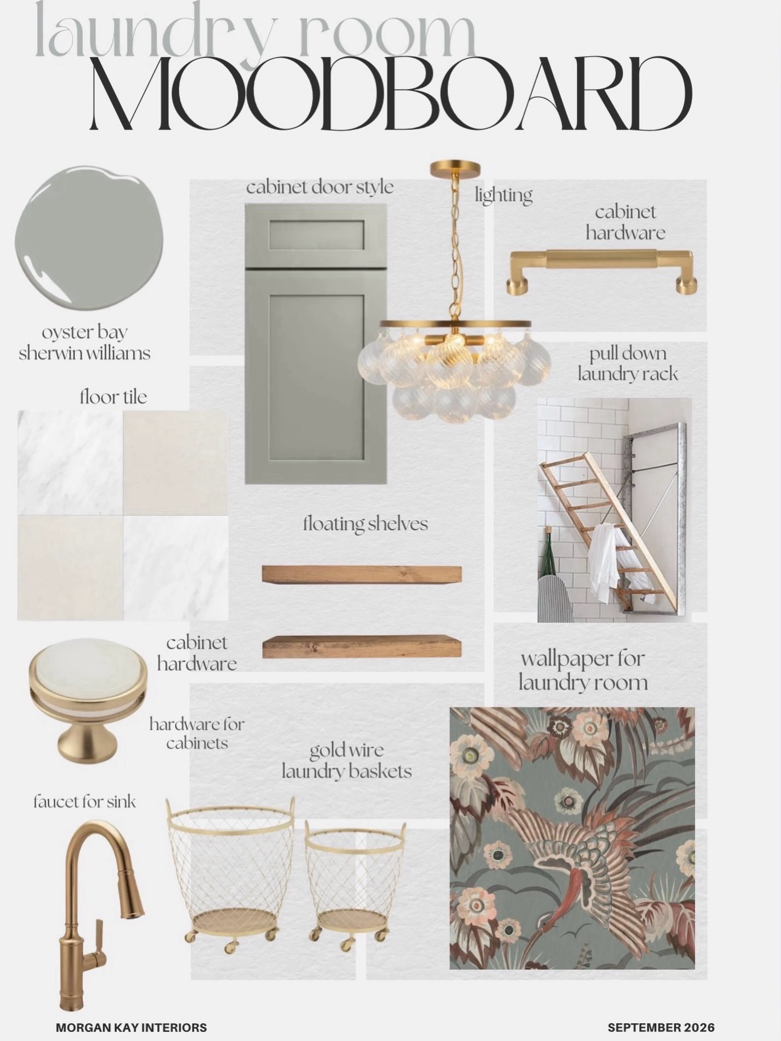 A little sneak peek at a laundry room we&rsquo;re currently dreaming up&hellip;

Because laundry rooms deserve to be beautiful, too! This mood board is all about creating a space that feels elevated, functional, and timeless&mdash;with thoughtful det
