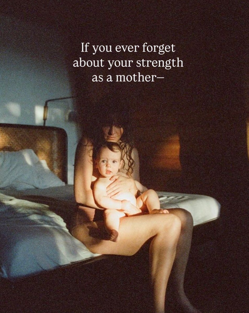 Mothering. Instinctual.
It has always been this way. Mothers shaping life with their bodies, their energy, their time.
There is an ancient wisdom encoded in this — an unbroken lineage of nurturing that goes back farther than memory.
A kno