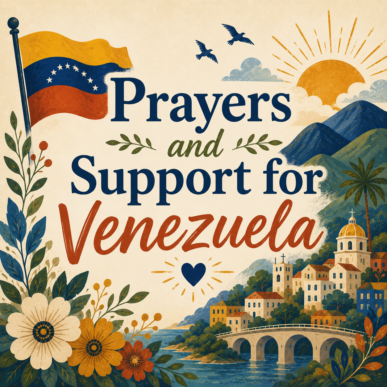 Prayers &amp; Support for Venezuela