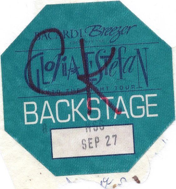 Backup Singer for Gloria Estefan at Madison Square Garden