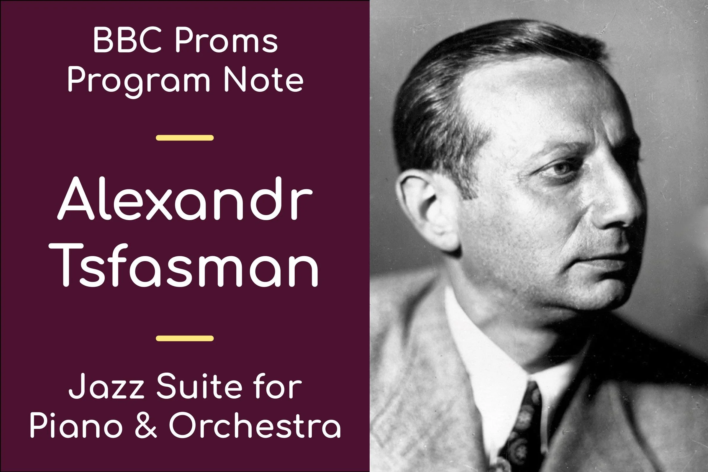 Program Note for the BBC Proms 