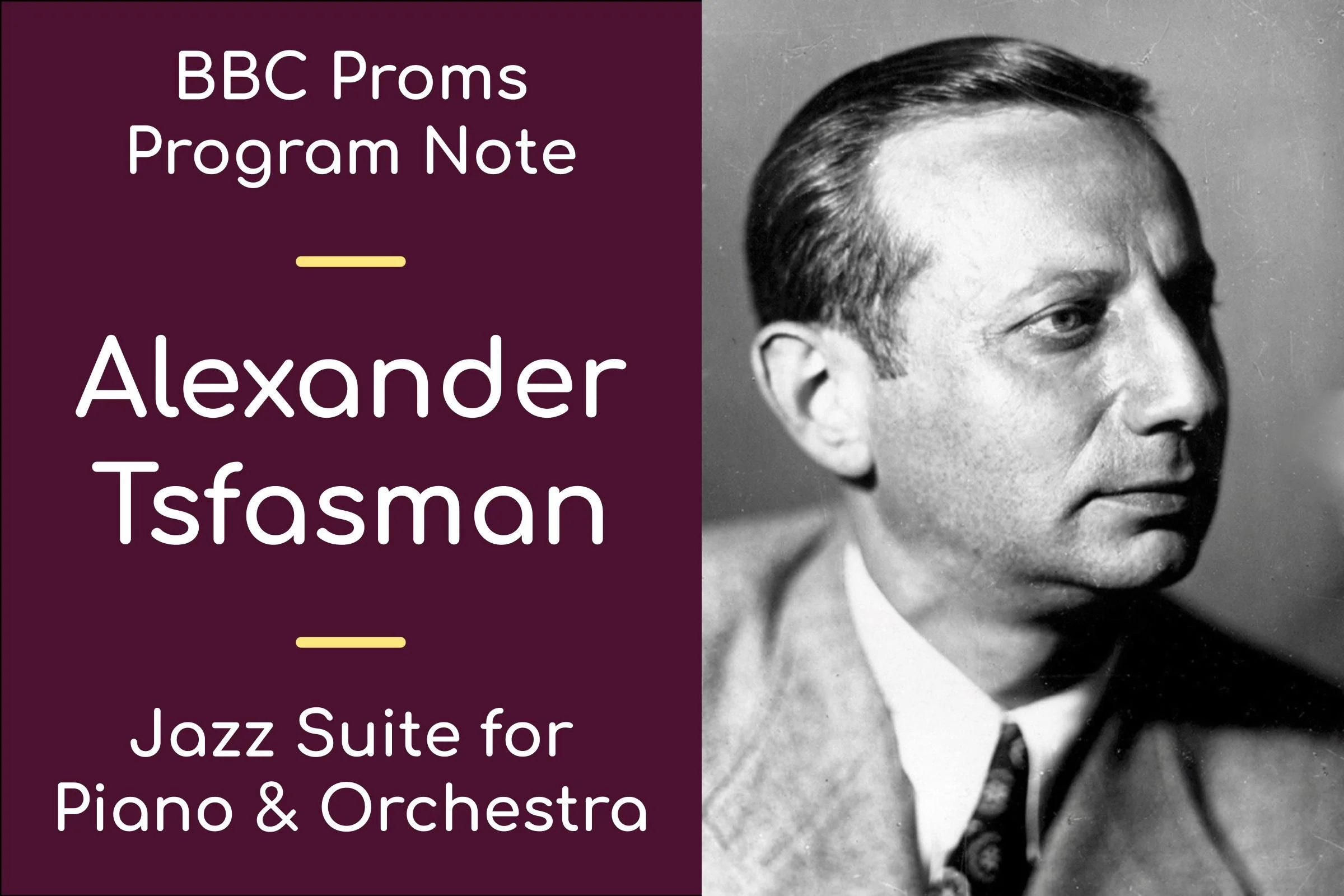 Program Note for the BBC Proms 