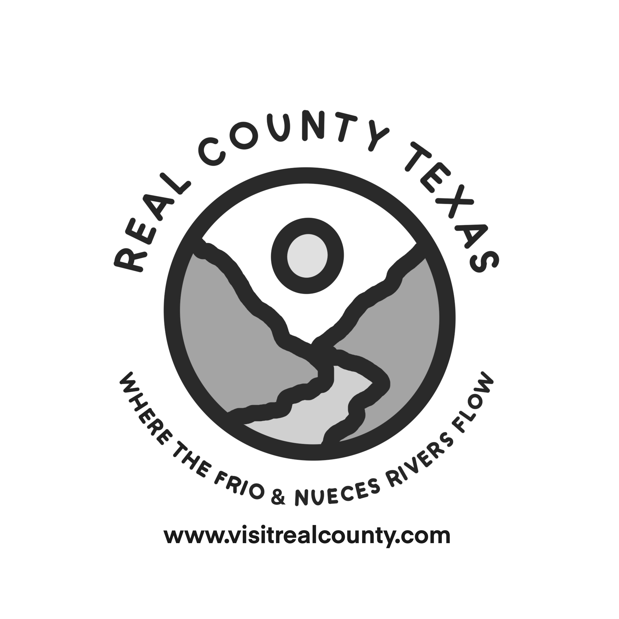 Text on a white background that reads, 'Real County HOT Tax' in bold, red font.