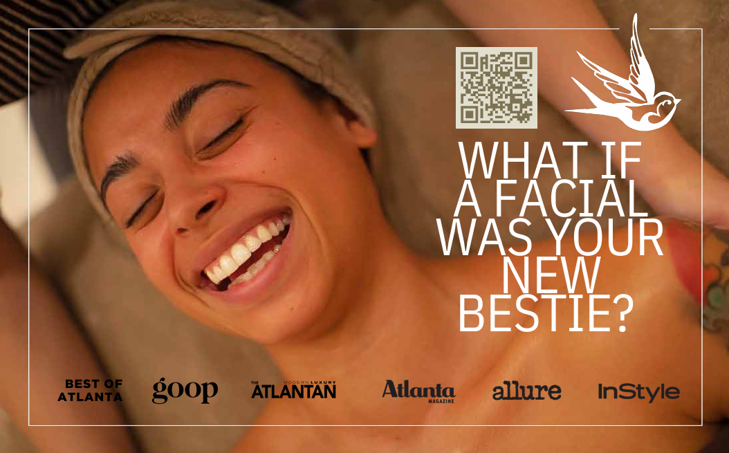 Flyer work for Aviary Beauty / QR code generation